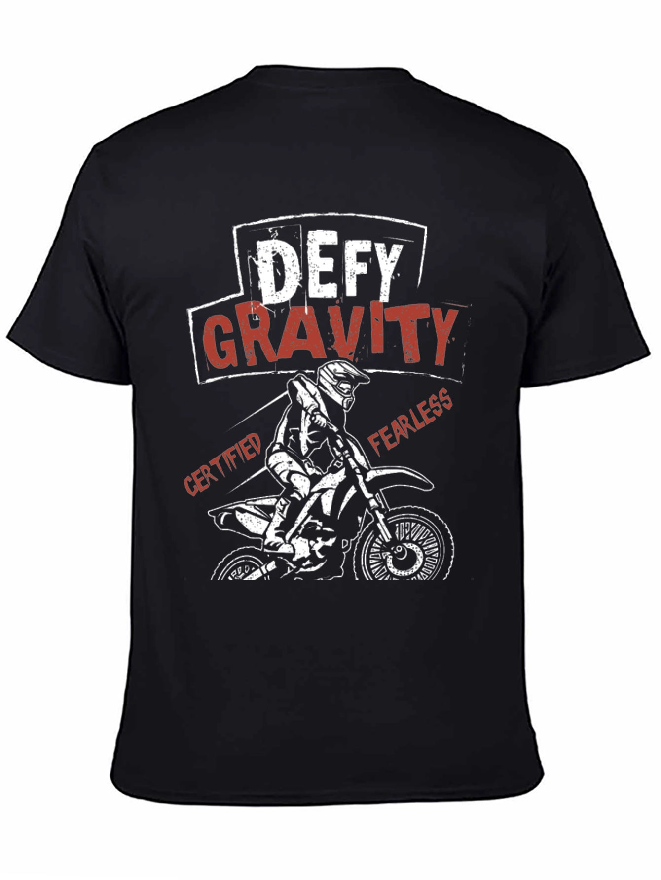 Defy Gravity Graphic Tee - Motocross Shirt
