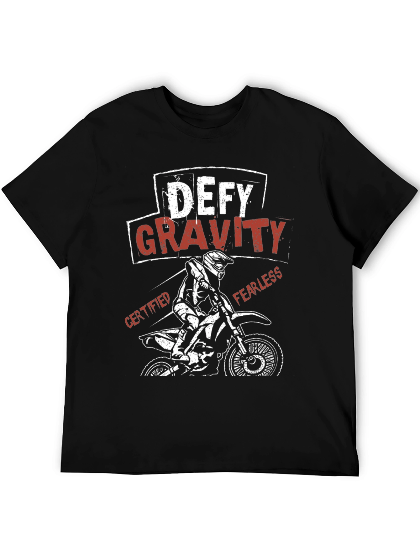 Defy Gravity Graphic Tee - Motocross Shirt