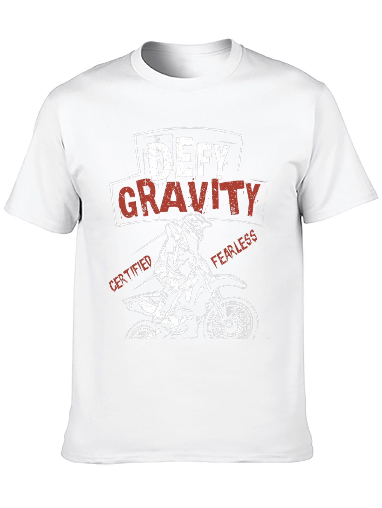 Defy Gravity Graphic Tee - Motocross Shirt