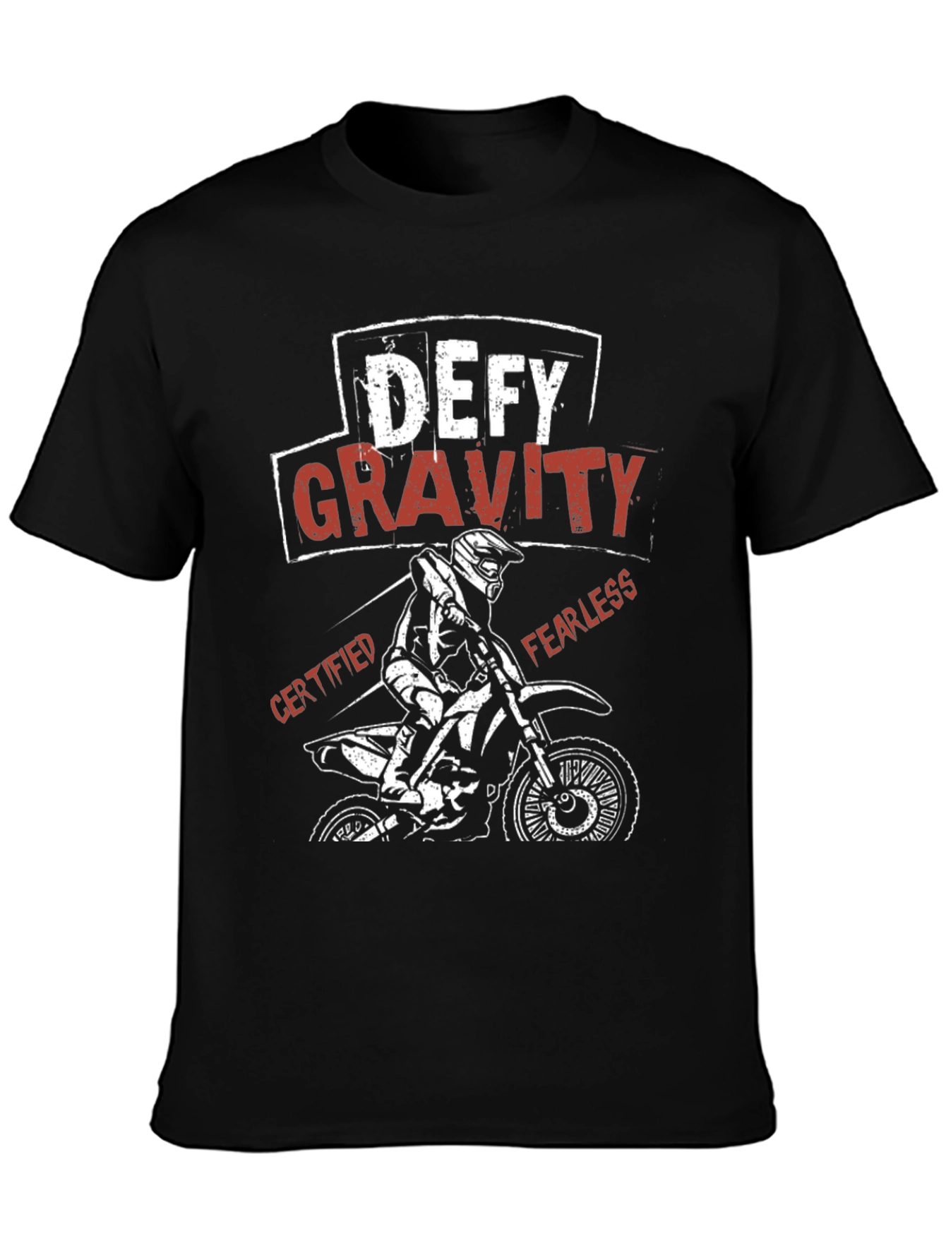 Defy Gravity Graphic Tee - Motocross Shirt