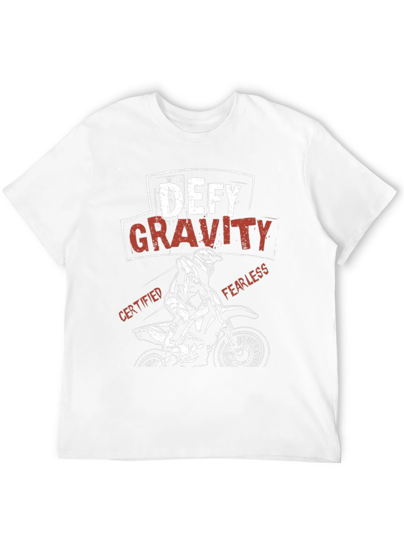 Defy Gravity Graphic Tee - Motocross Shirt