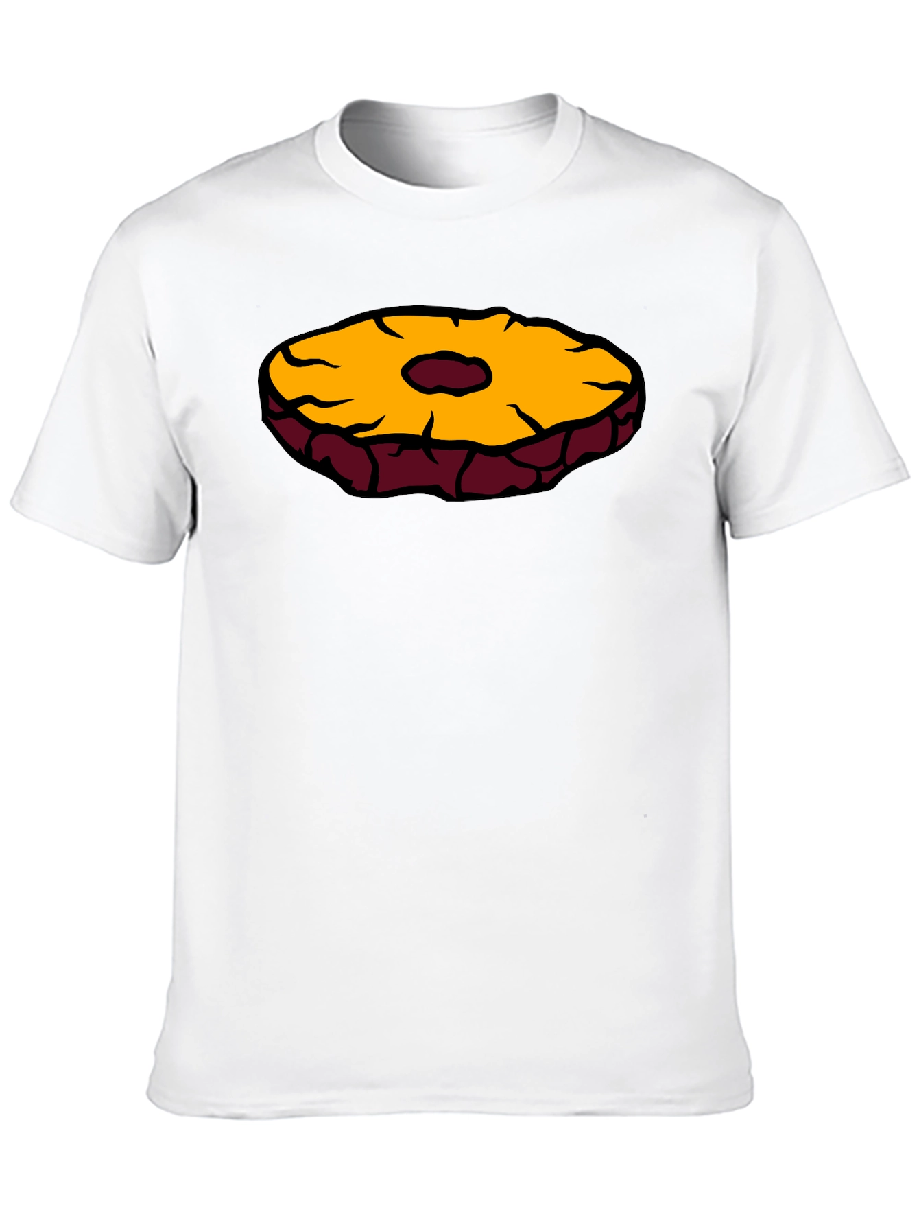 Pineapple Slice Graphic T-Shirt
