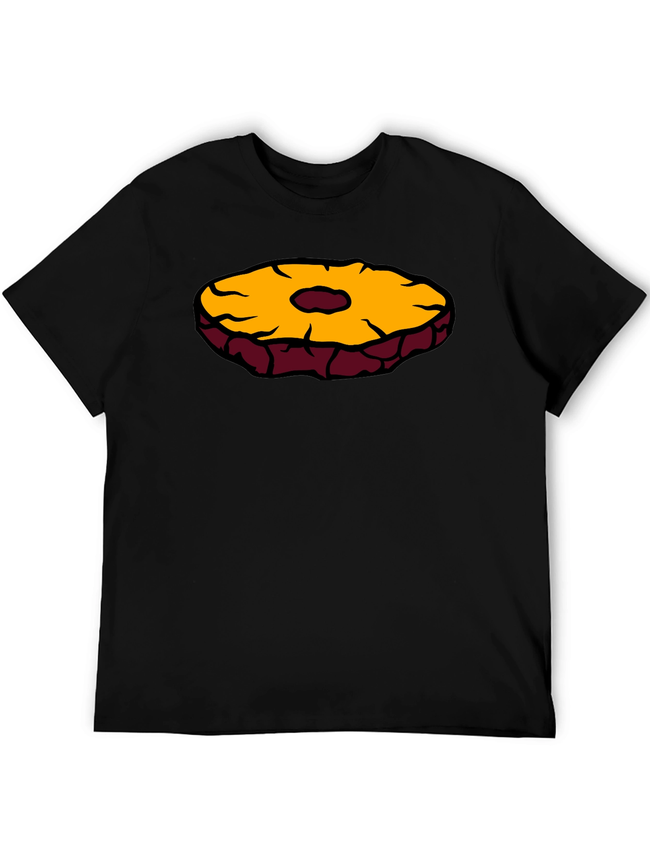 Pineapple Slice Graphic T-Shirt