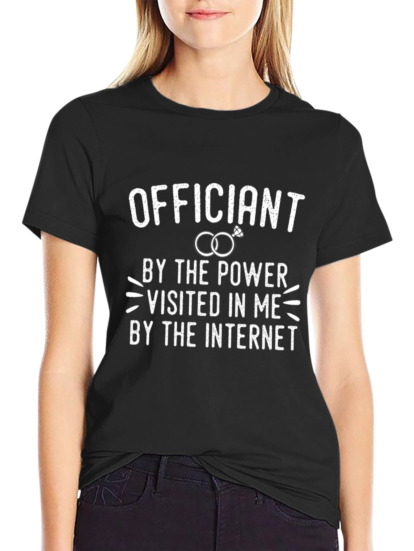 Officiant By The Power Of The Internet T-Shirt