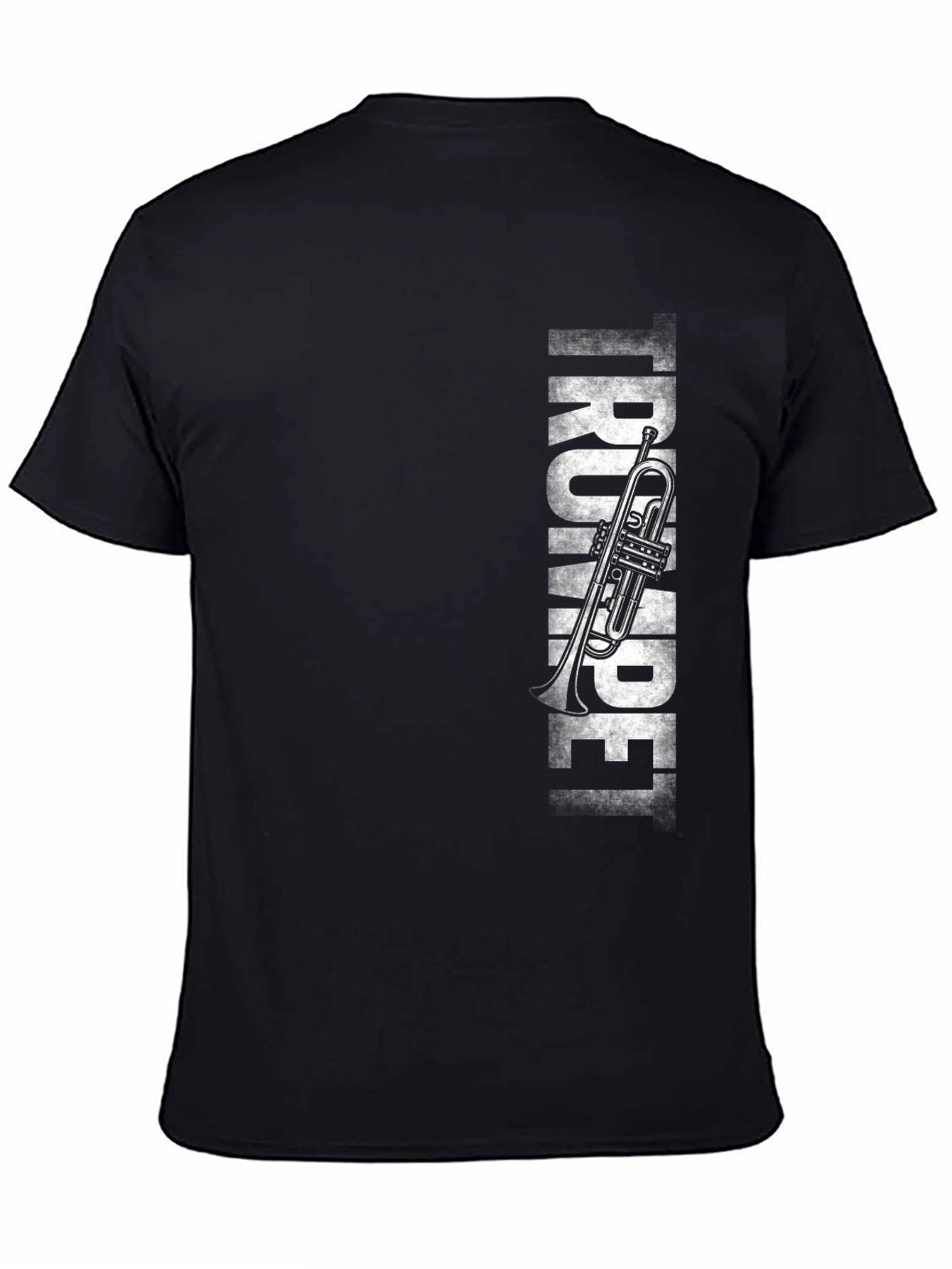 Trumpet Instrument Graphic Print Tee