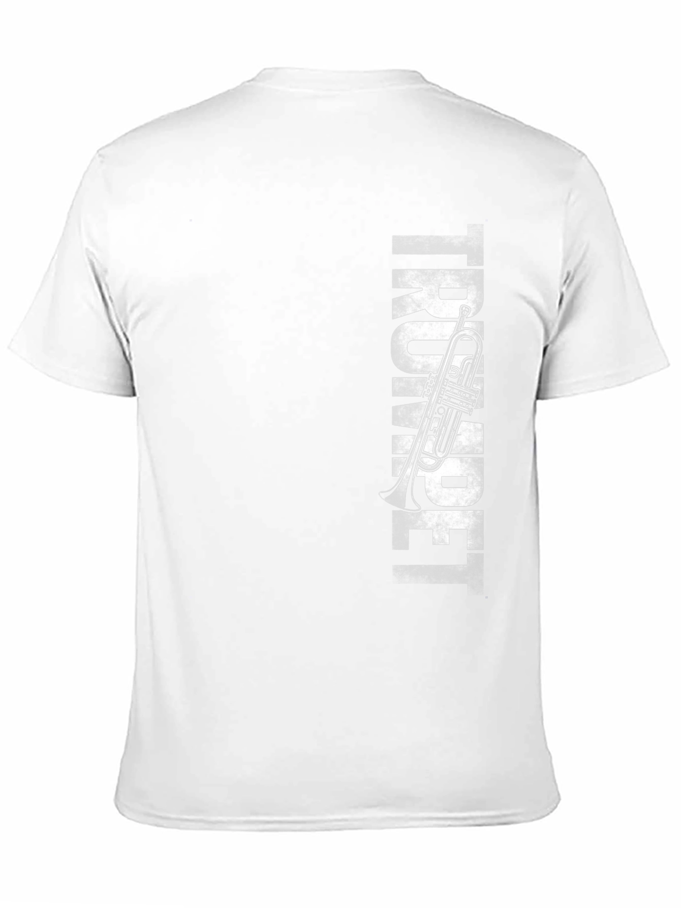 Trumpet Instrument Graphic Print Tee