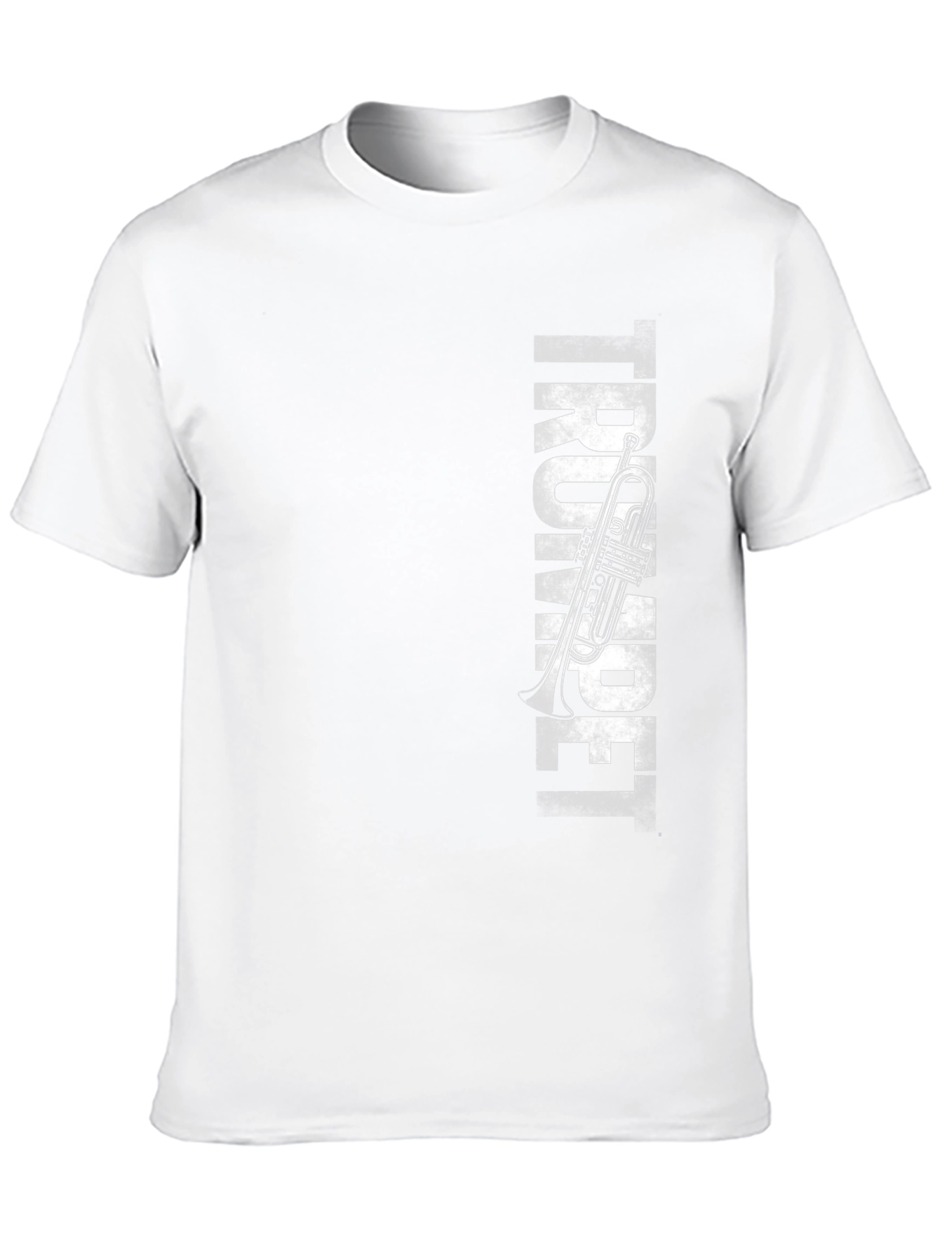 Trumpet Instrument Graphic Print Tee