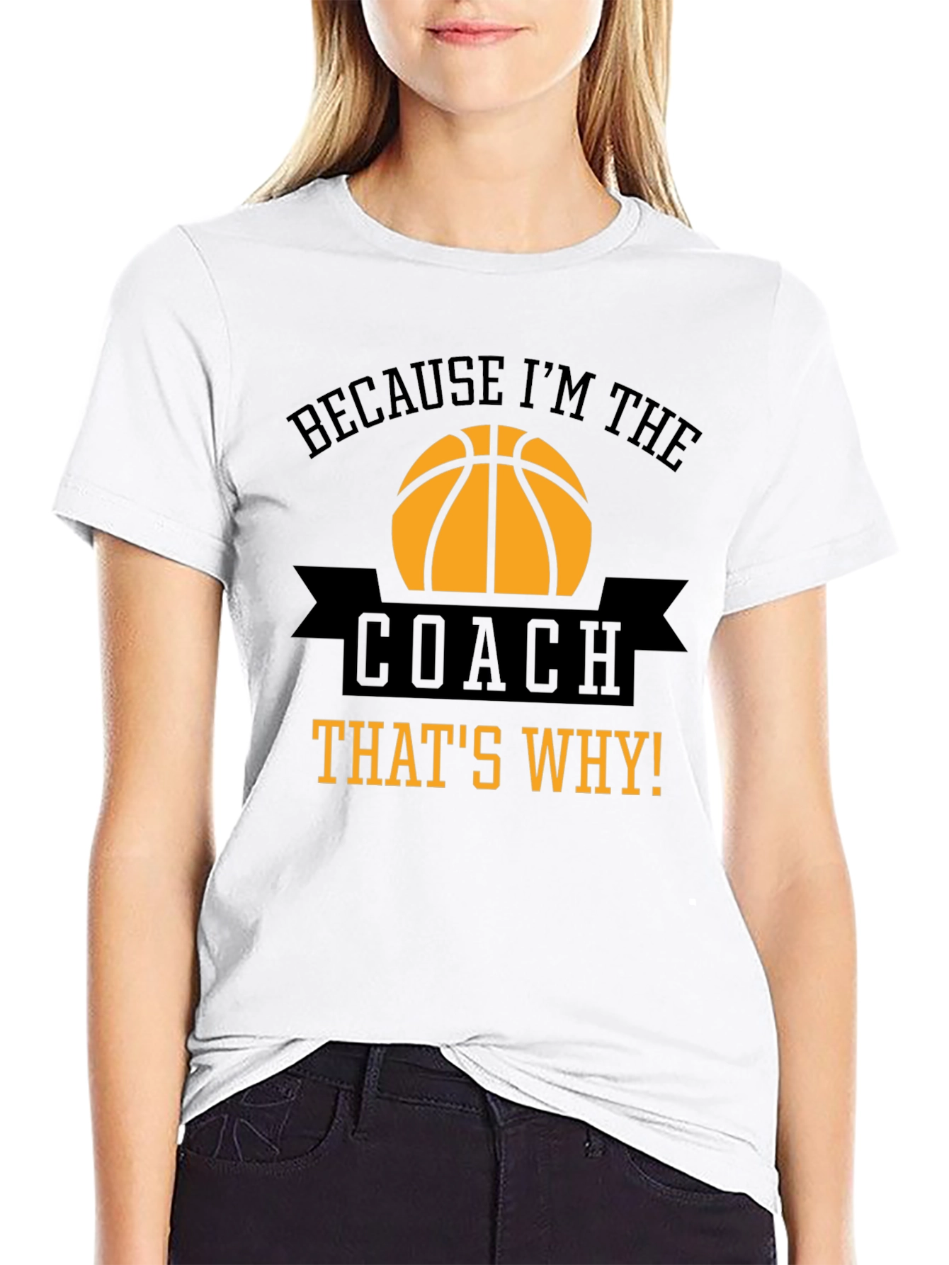 Basketball Coach Graphic T-Shirt