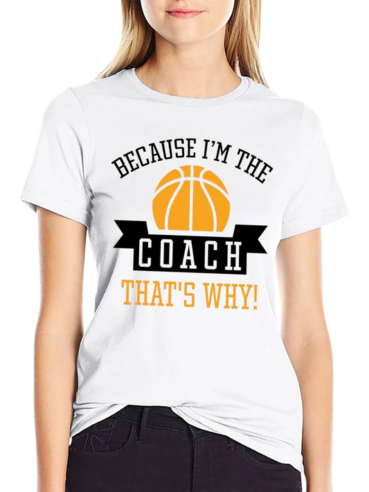 Basketball Coach Graphic T-Shirt