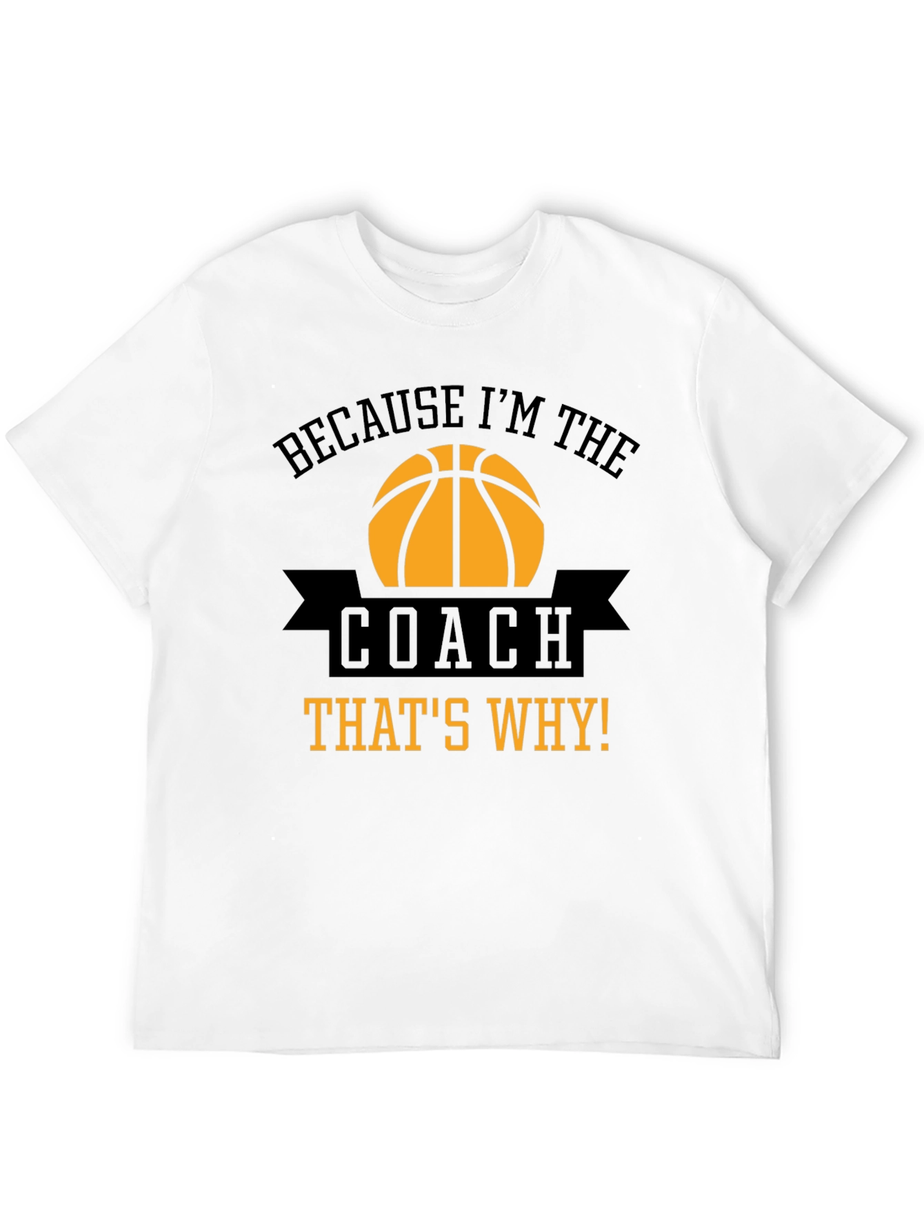Basketball Coach Graphic T-Shirt
