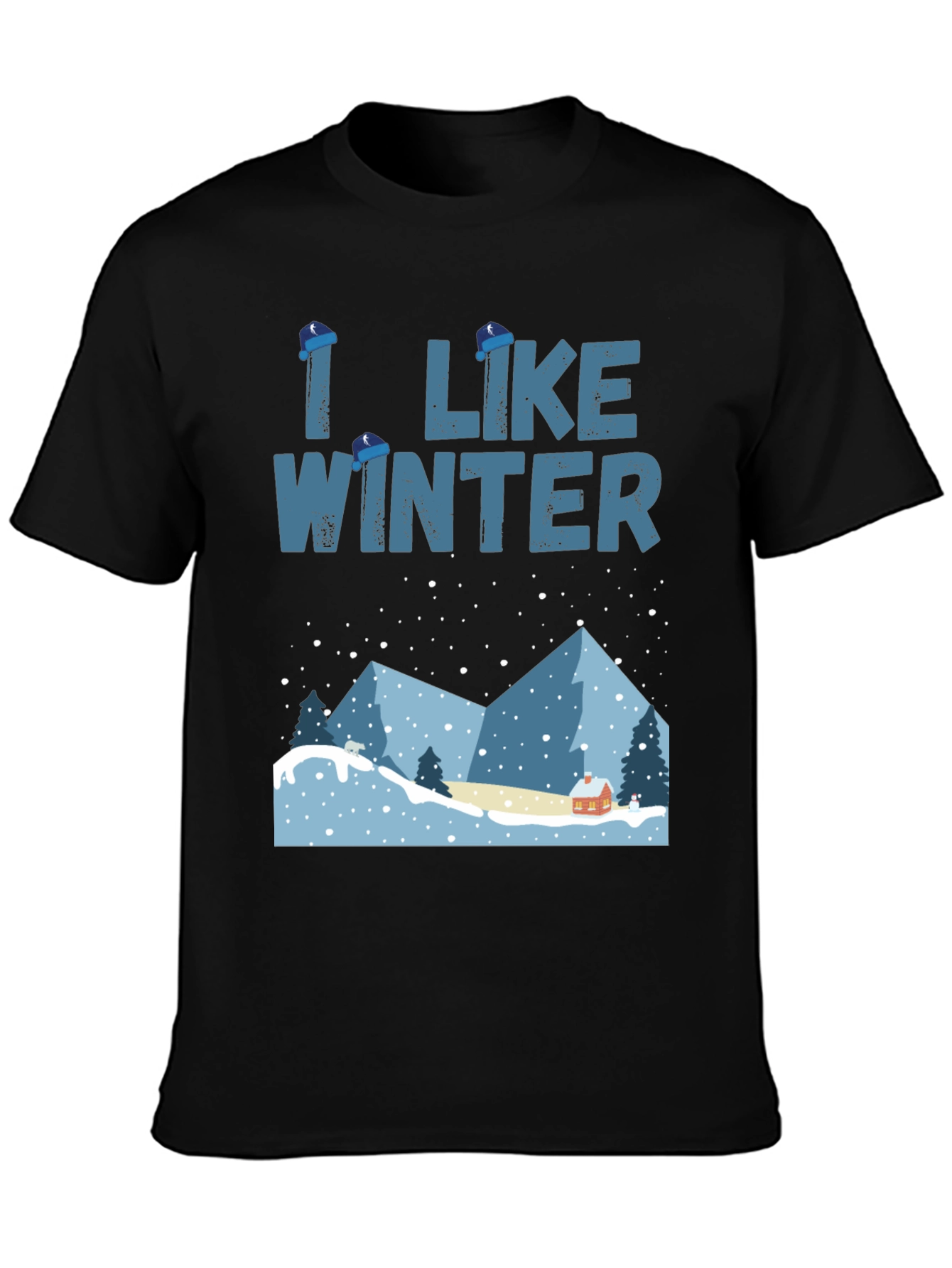 I Like Winter Graphic Tee