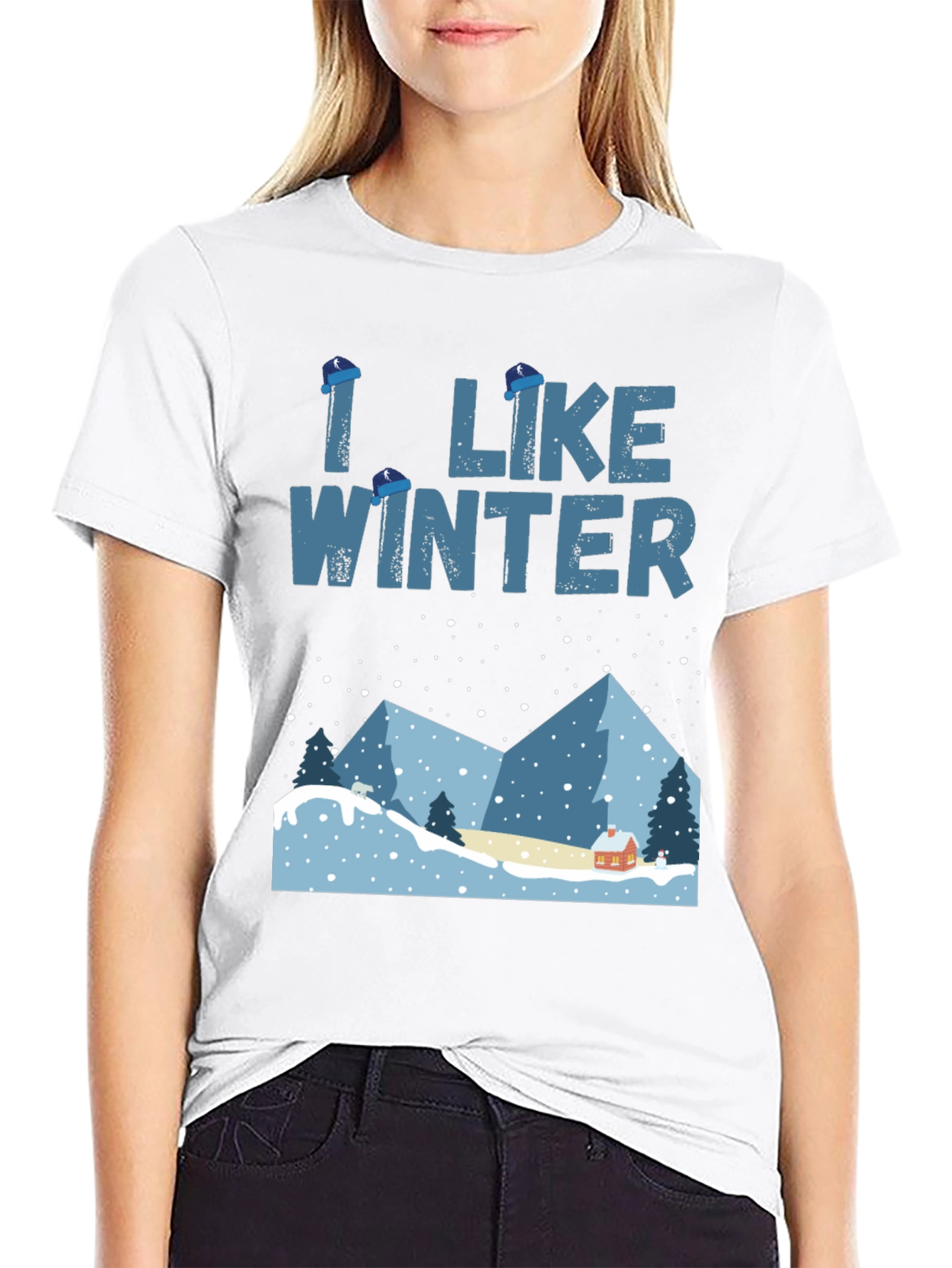 I Like Winter Graphic Tee