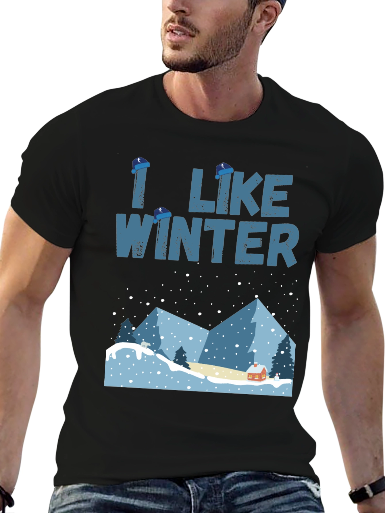 I Like Winter Graphic Tee