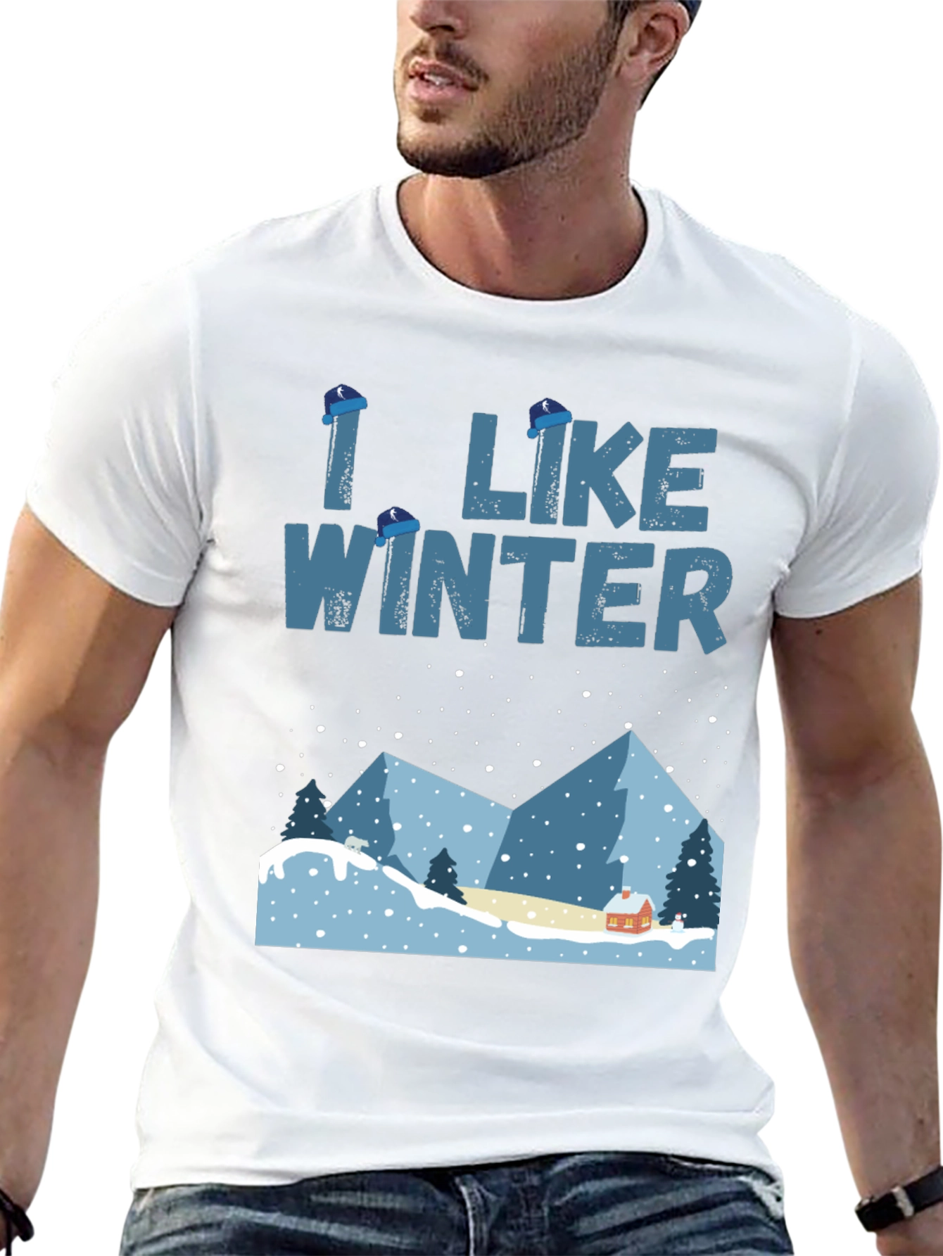 I Like Winter Graphic Tee