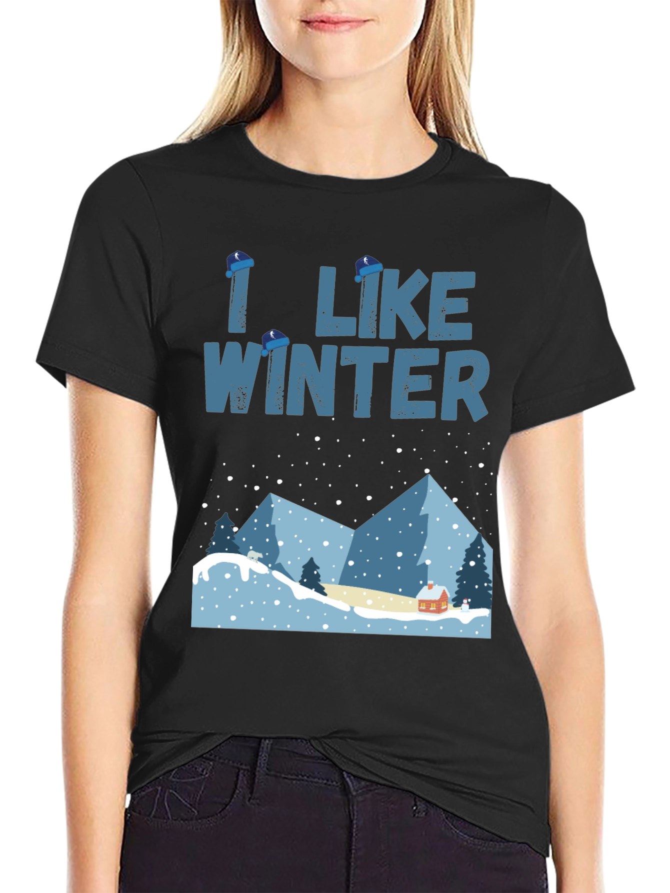 I Like Winter Graphic Tee