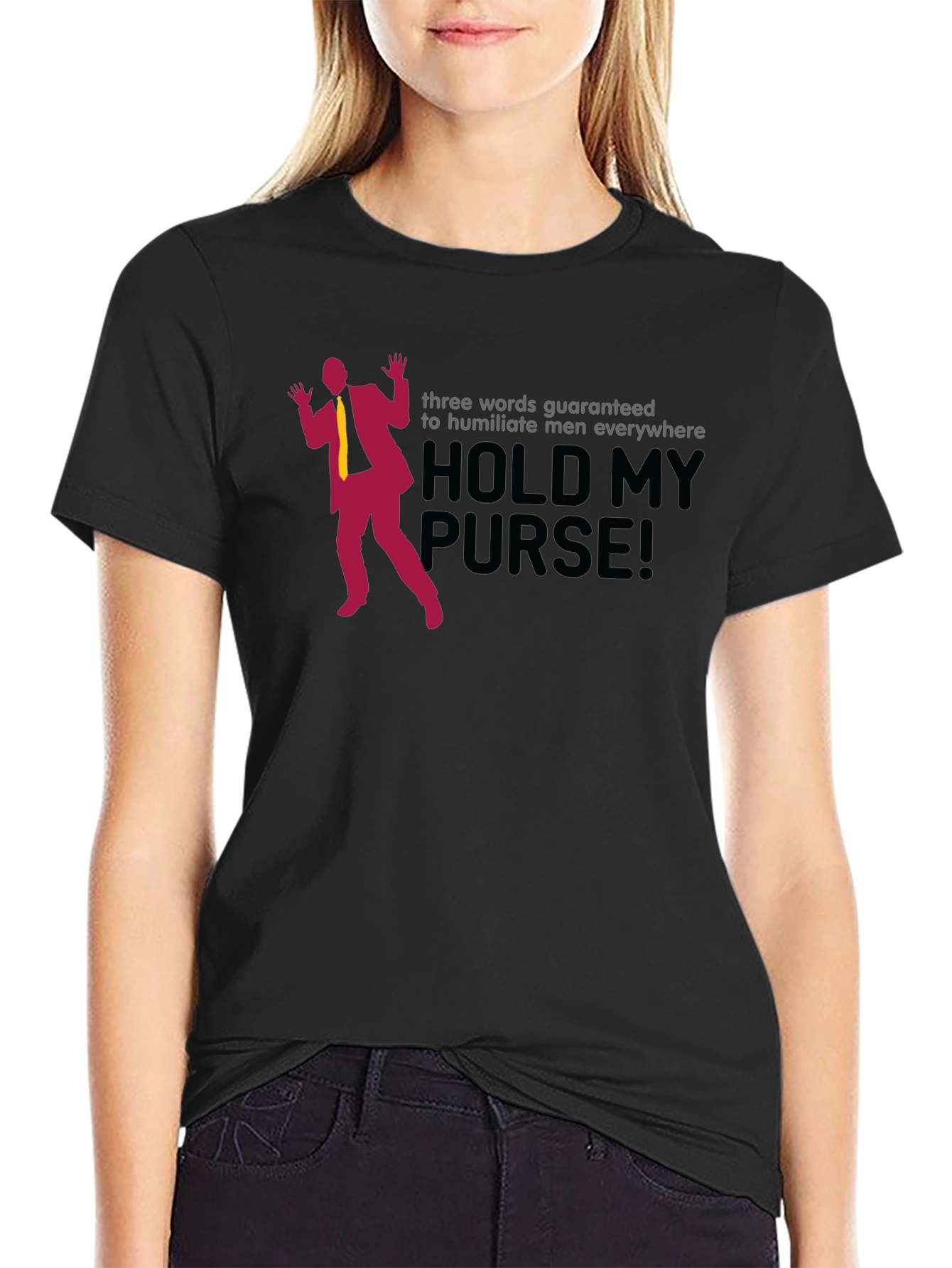 Hold My Purse Mens Graphic T-Shirt