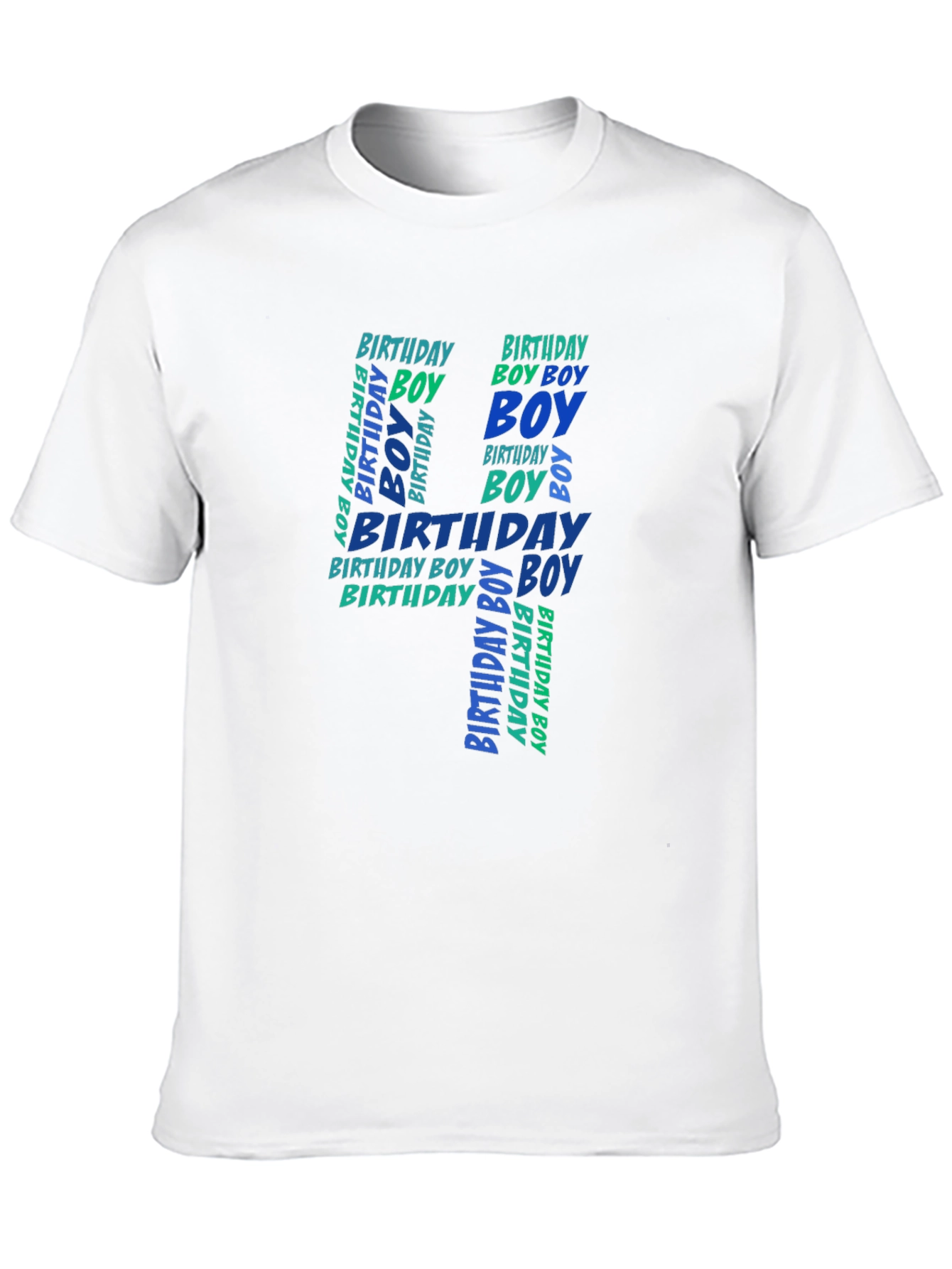 Birthday Boy Number 4 T-Shirt