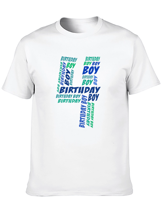 Birthday Boy Number 4 T-Shirt