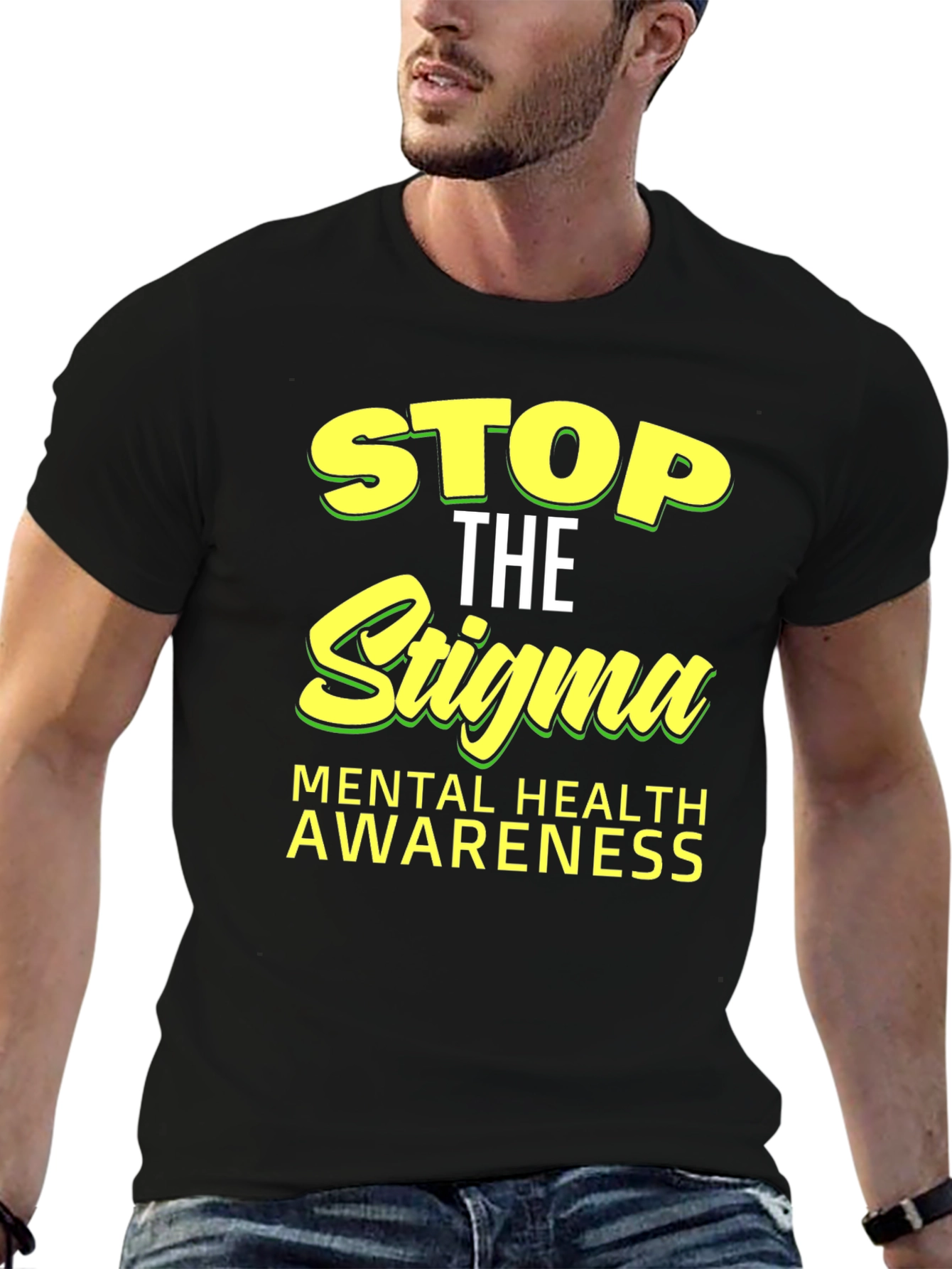 Stop the Stigma Mental Health Awareness Tee