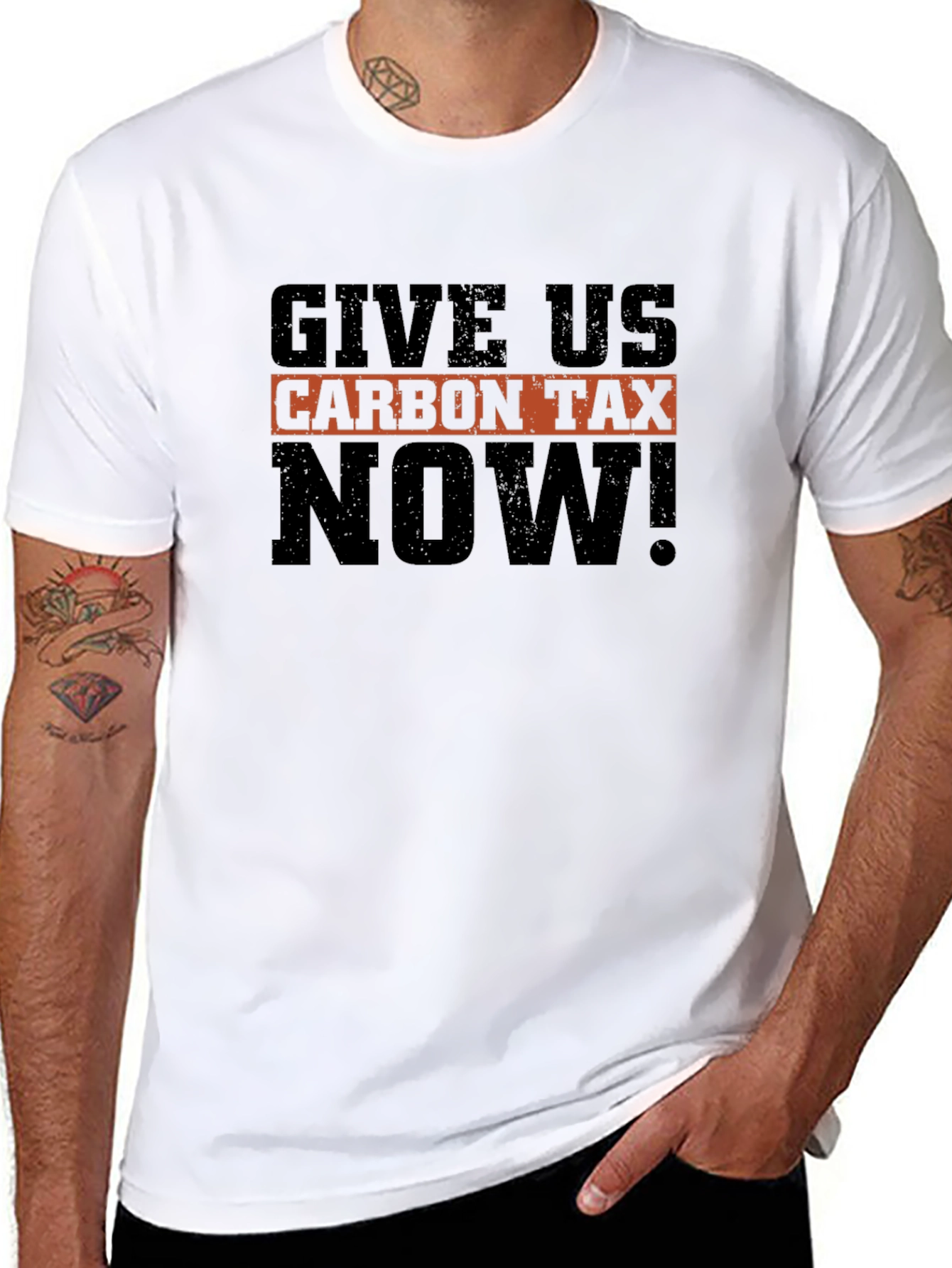 Give Us Carbon Tax Now! Graphic Tee