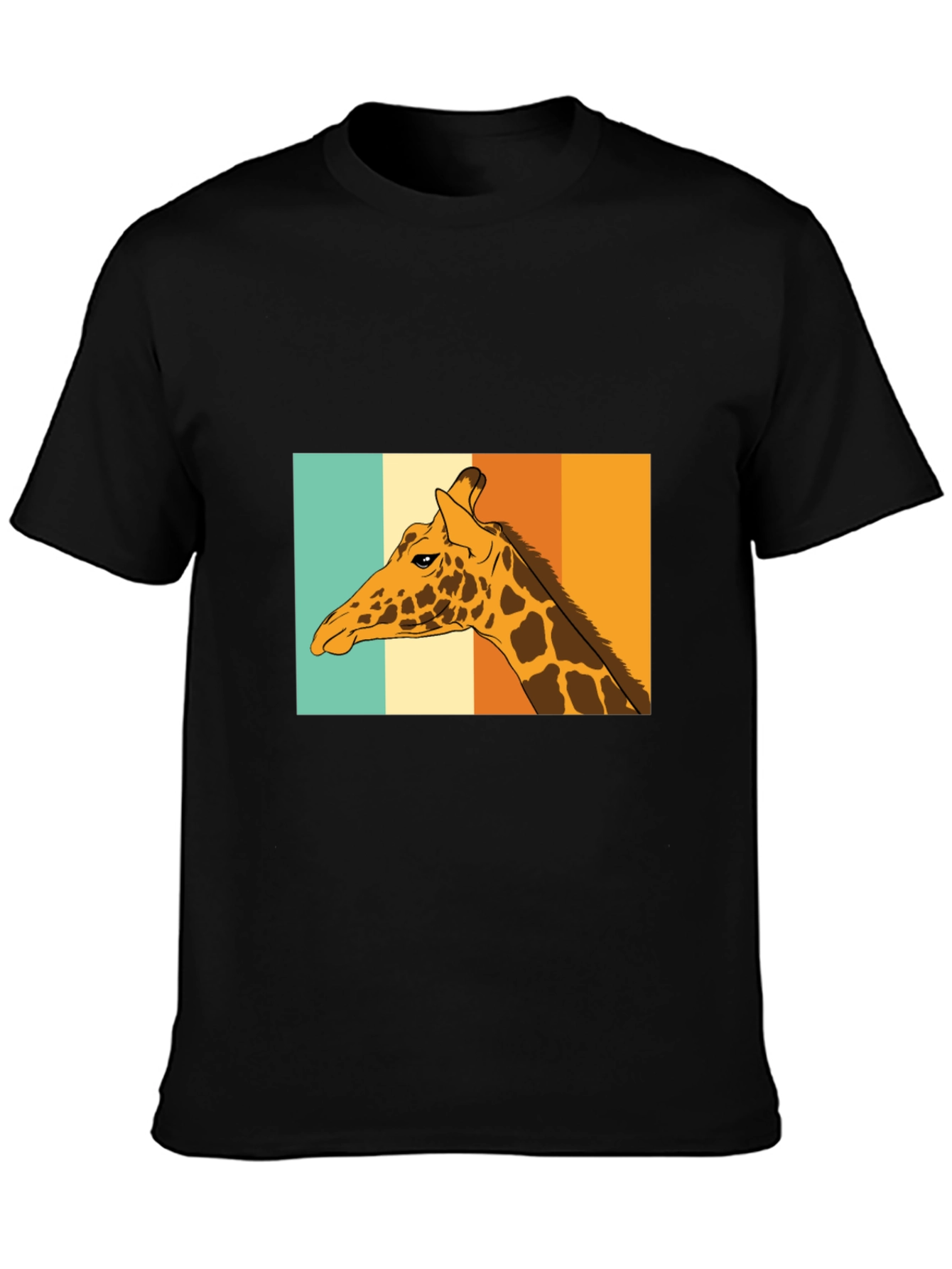 Retro Giraffe T-Shirt - Cool Animal Graphic Tee