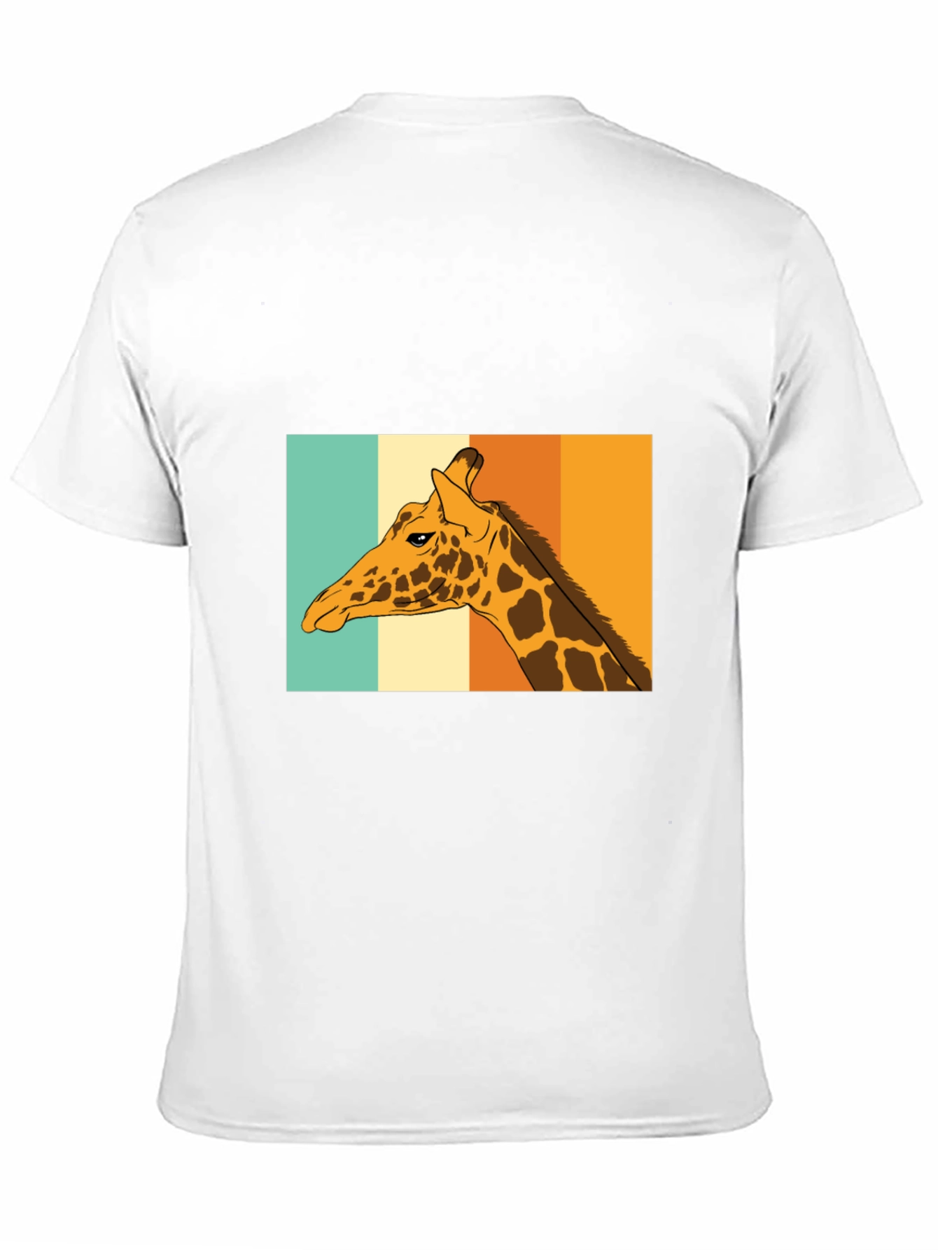 Retro Giraffe T-Shirt - Cool Animal Graphic Tee