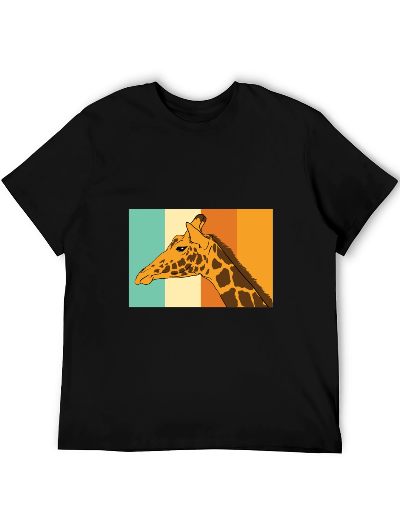 Retro Giraffe T-Shirt - Cool Animal Graphic Tee