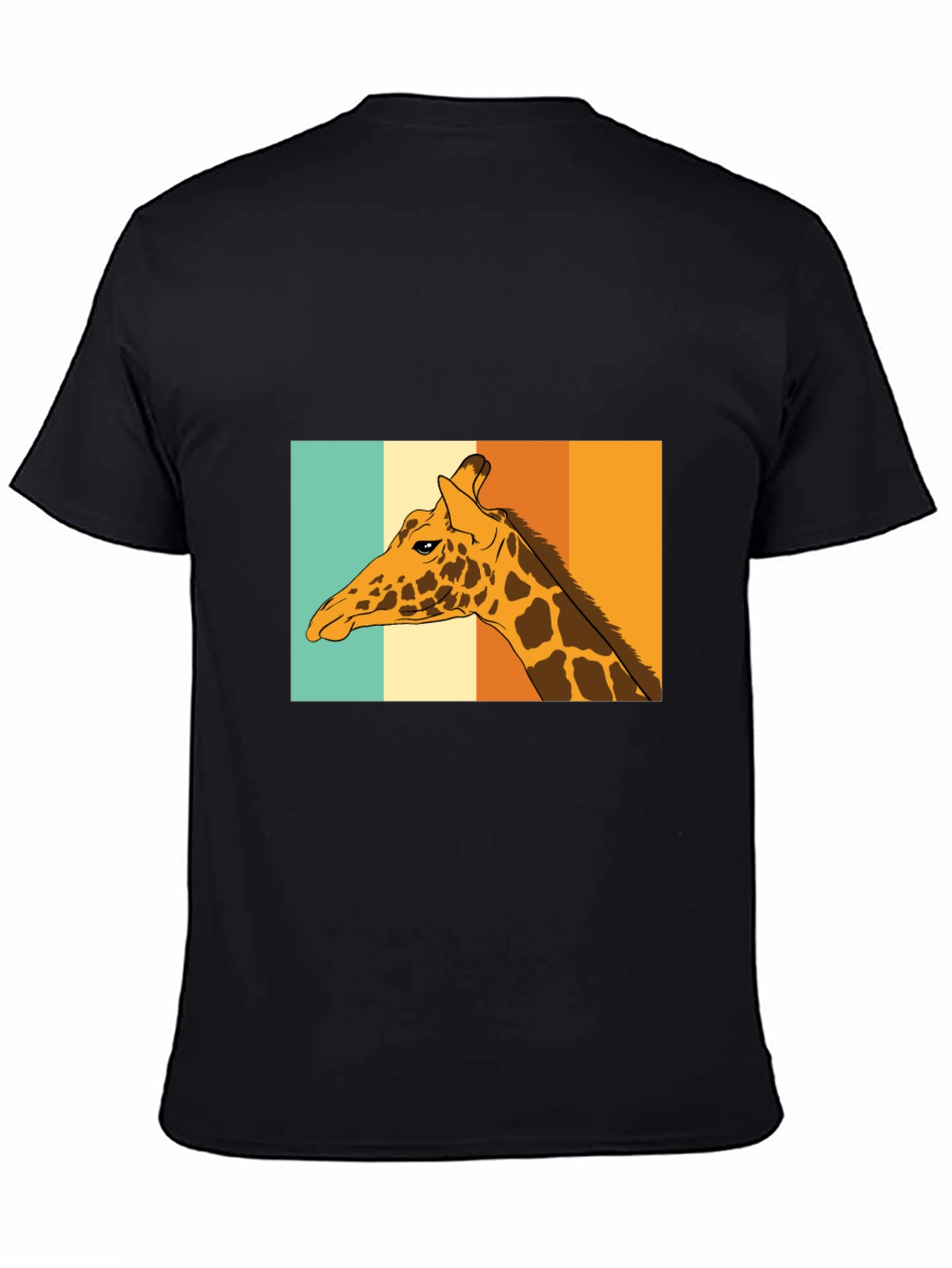 Retro Giraffe T-Shirt - Cool Animal Graphic Tee