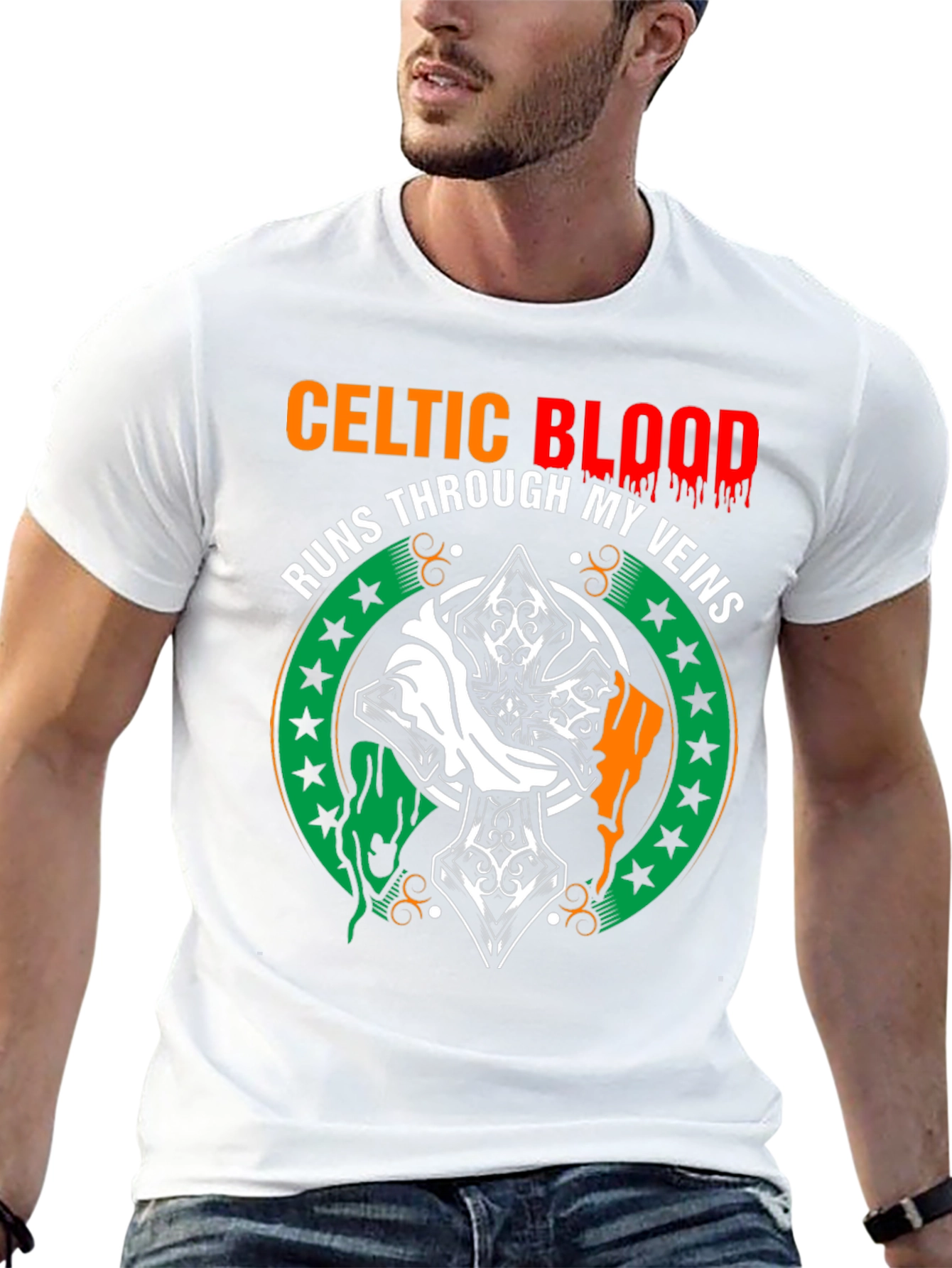 Celtic Blood Runs Through My Veins T-Shirt