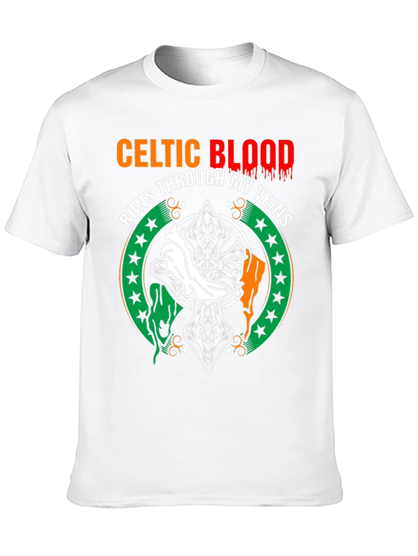 Celtic Blood Runs Through My Veins T-Shirt