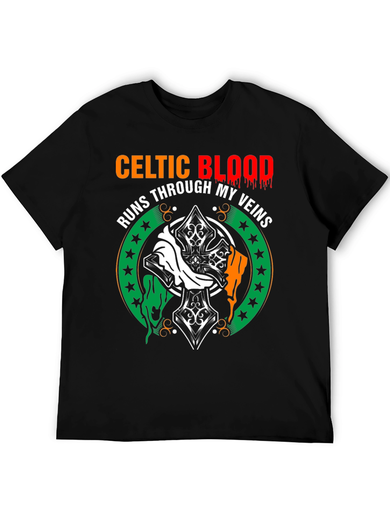Celtic Blood Runs Through My Veins T-Shirt