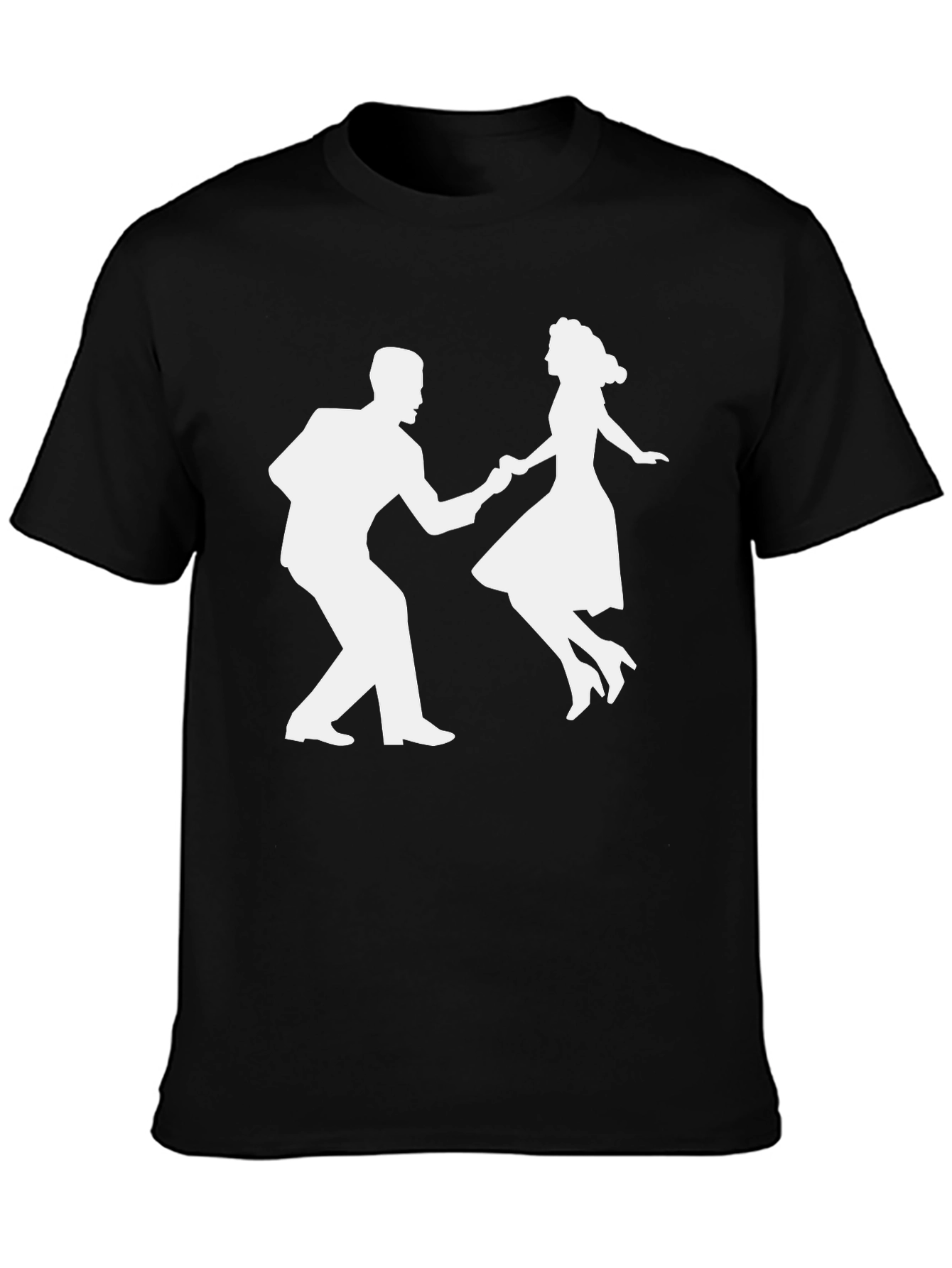 Swing Dance Graphic Tee - Retro Style