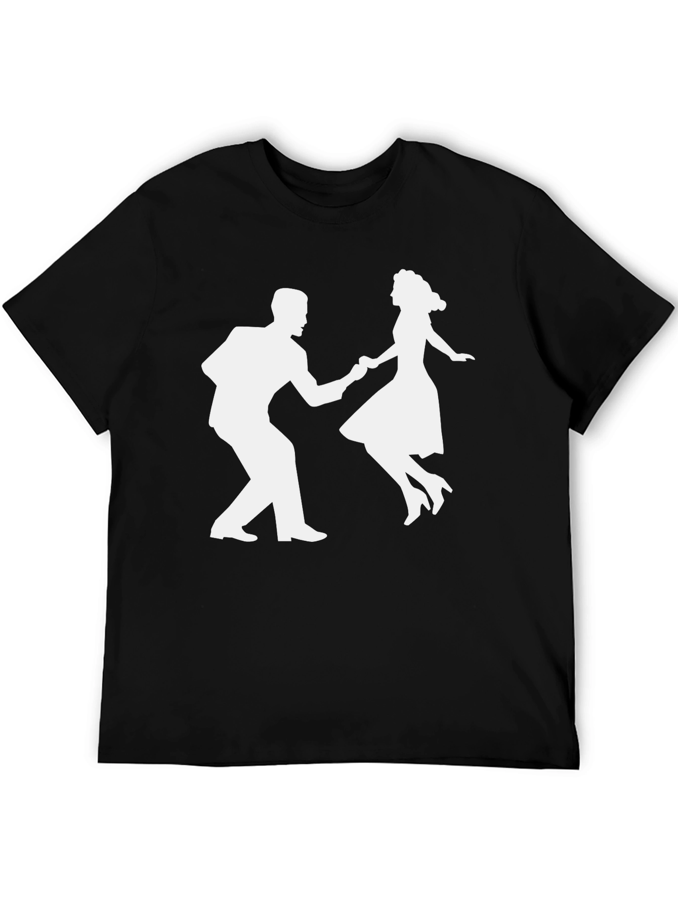 Swing Dance Graphic Tee - Retro Style