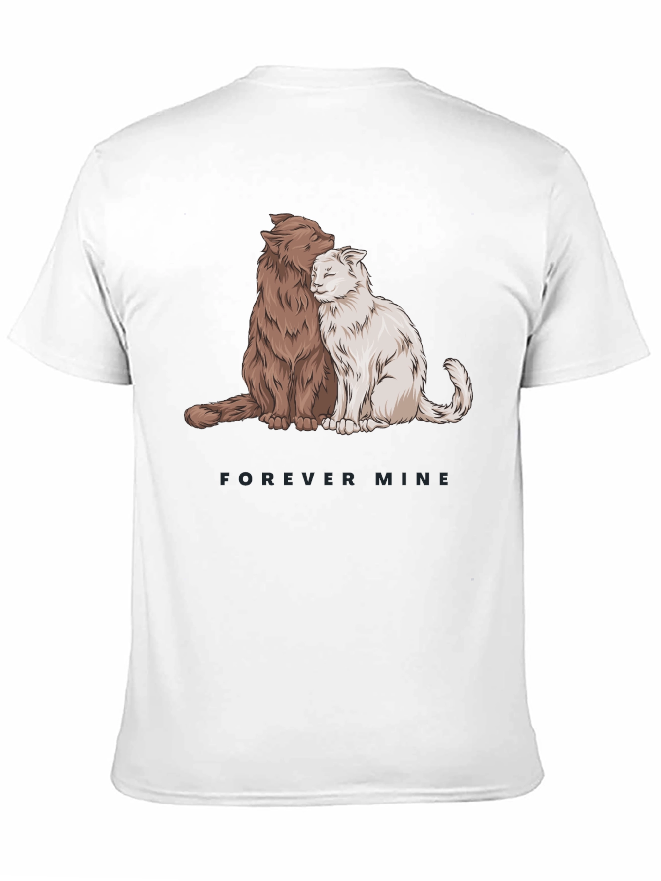 Forever Mine Cat Graphic T-Shirt