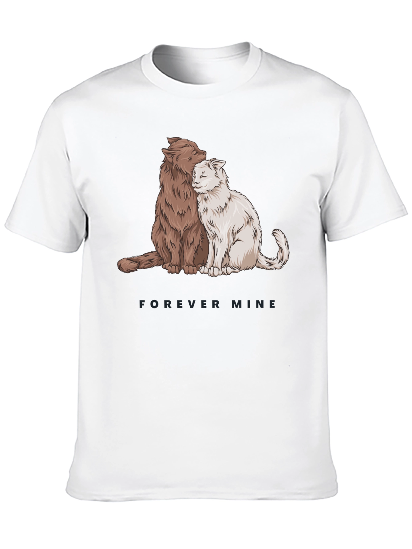 Forever Mine Cat Graphic T-Shirt