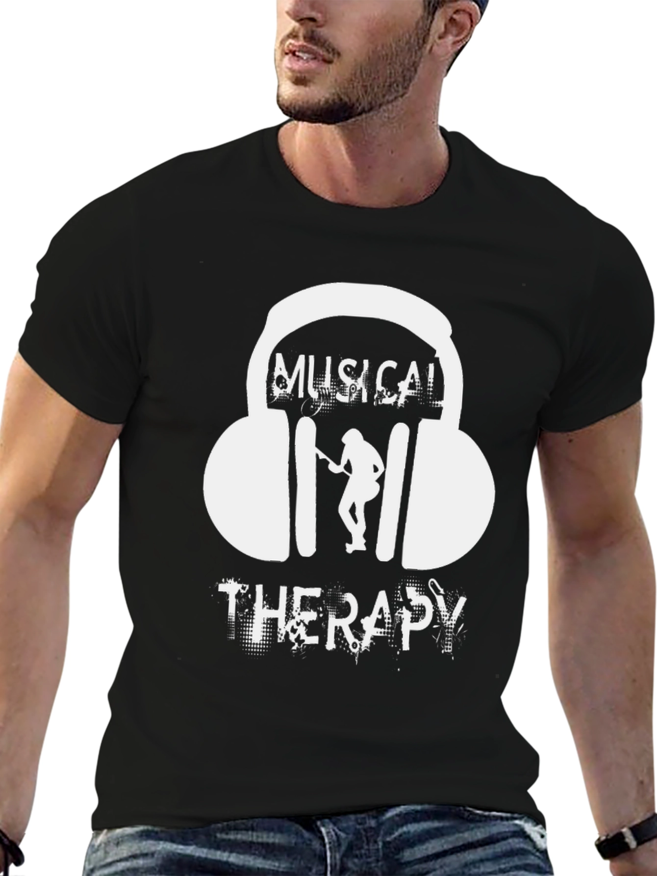 Musical Therapy Graphic Tee