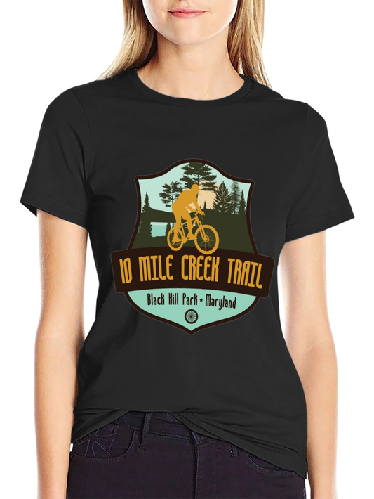 10 Mile Creek Trail Mountain Bike T-Shirt