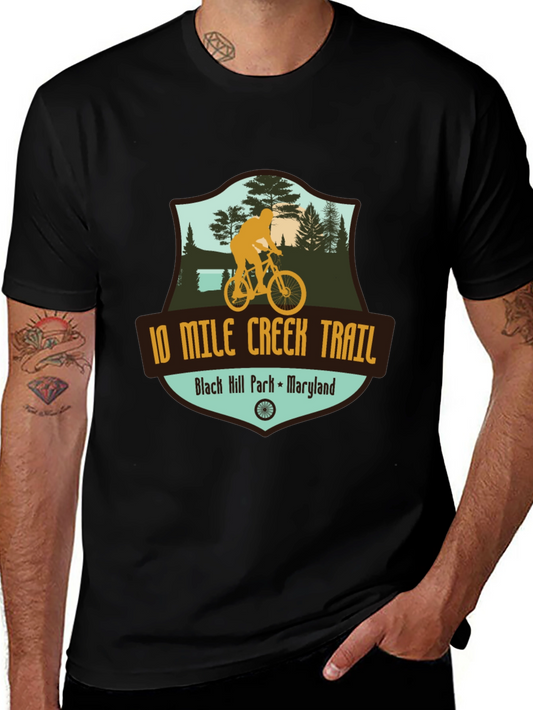 10 Mile Creek Trail Mountain Bike T-Shirt