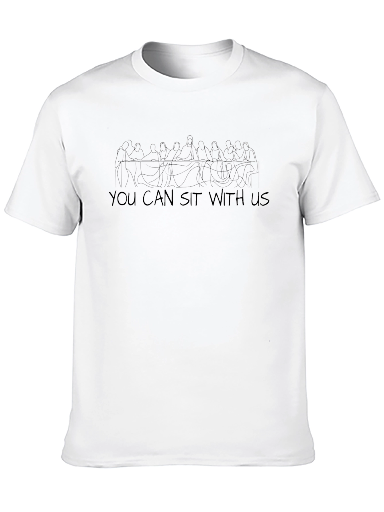 Mean Girls You Can Sit With Us Black Tee