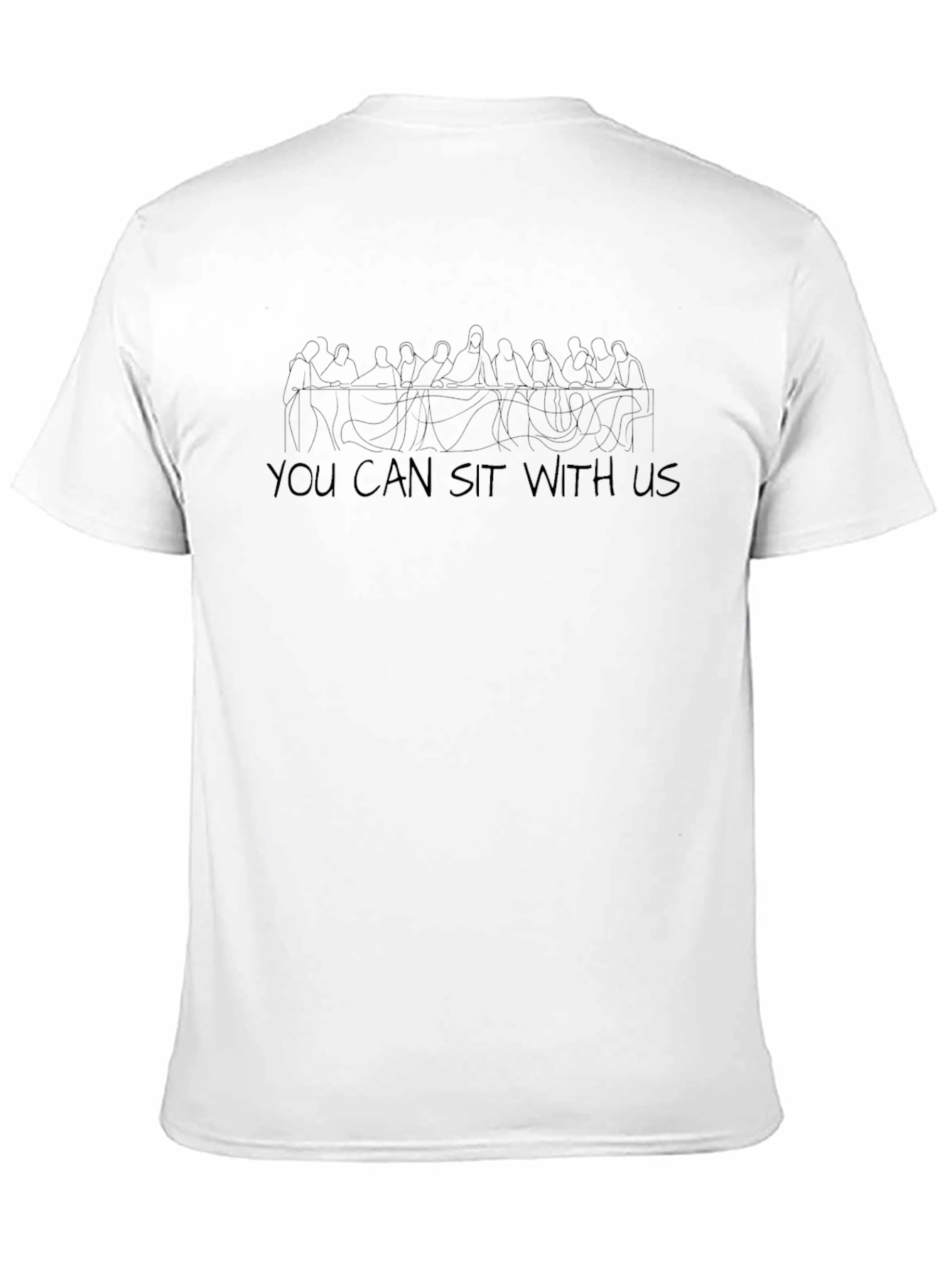 Mean Girls You Can Sit With Us Black Tee