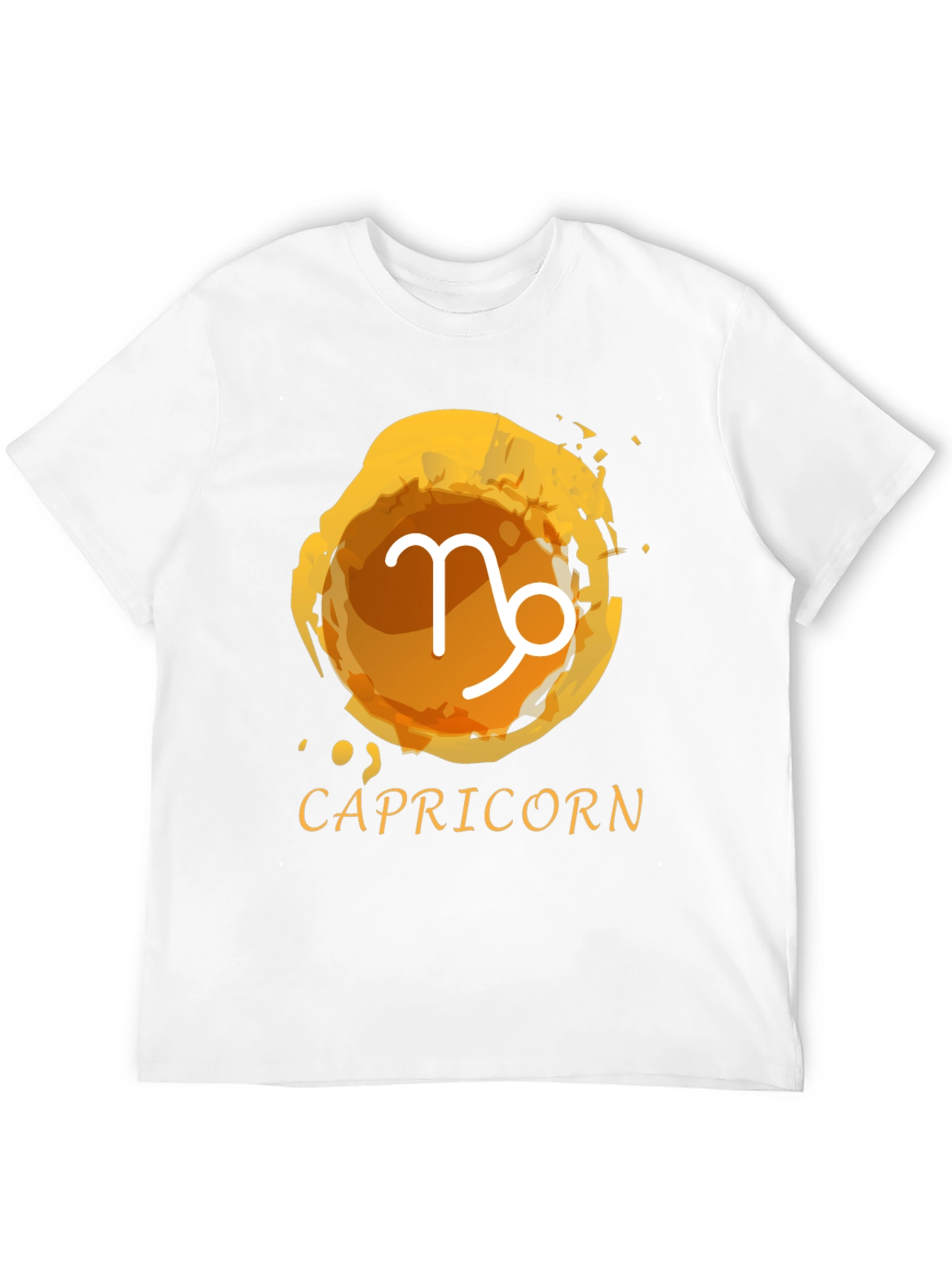 Capricorn Zodiac T-Shirt - Black Tee