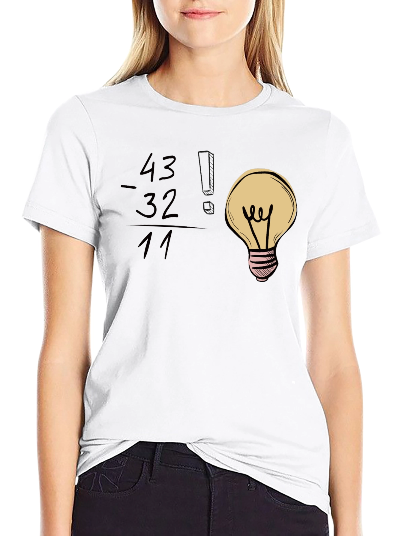Math Idea T-Shirt - The Solution is Clear!