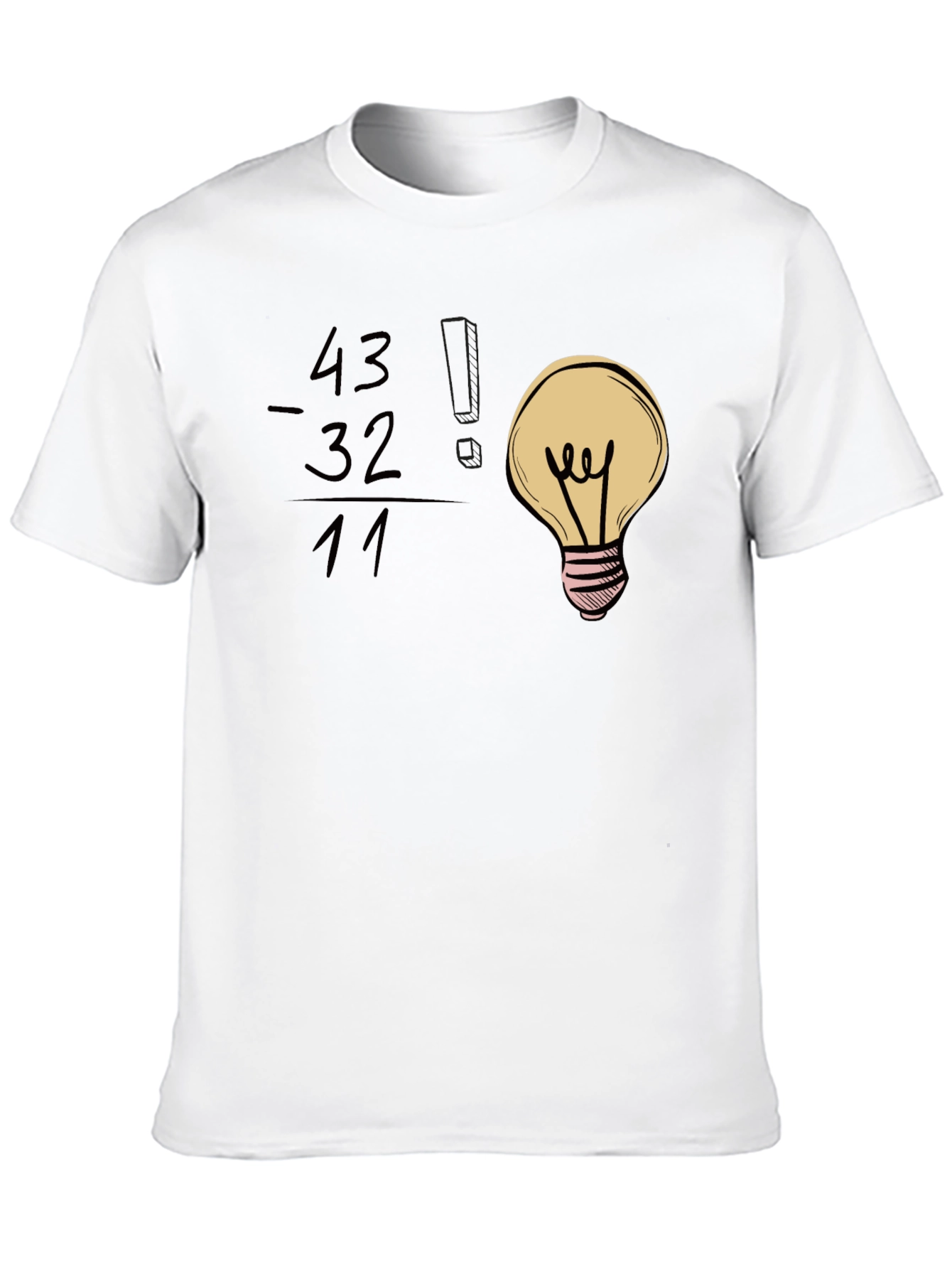 Math Idea T-Shirt - The Solution is Clear!