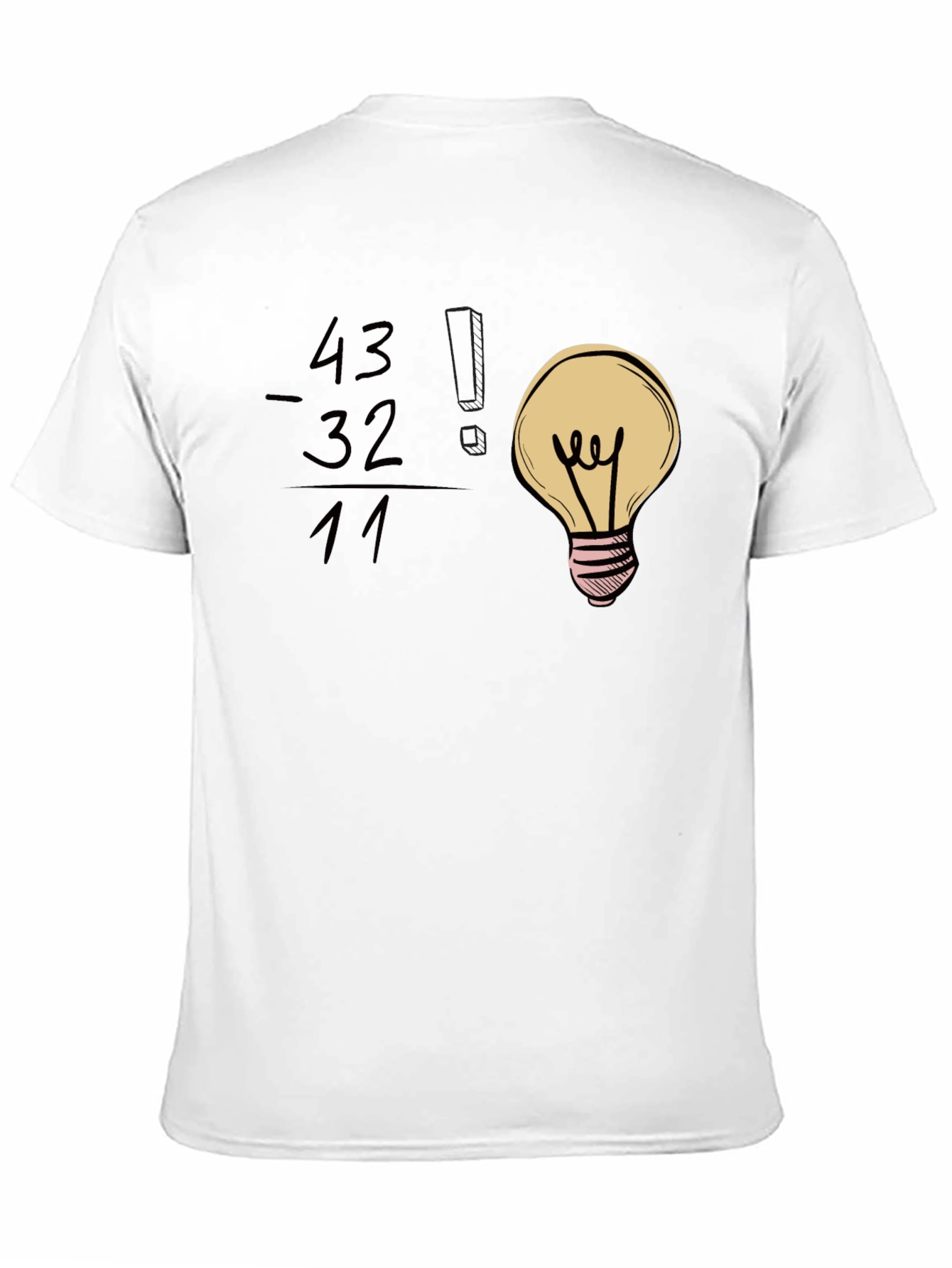 Math Idea T-Shirt - The Solution is Clear!
