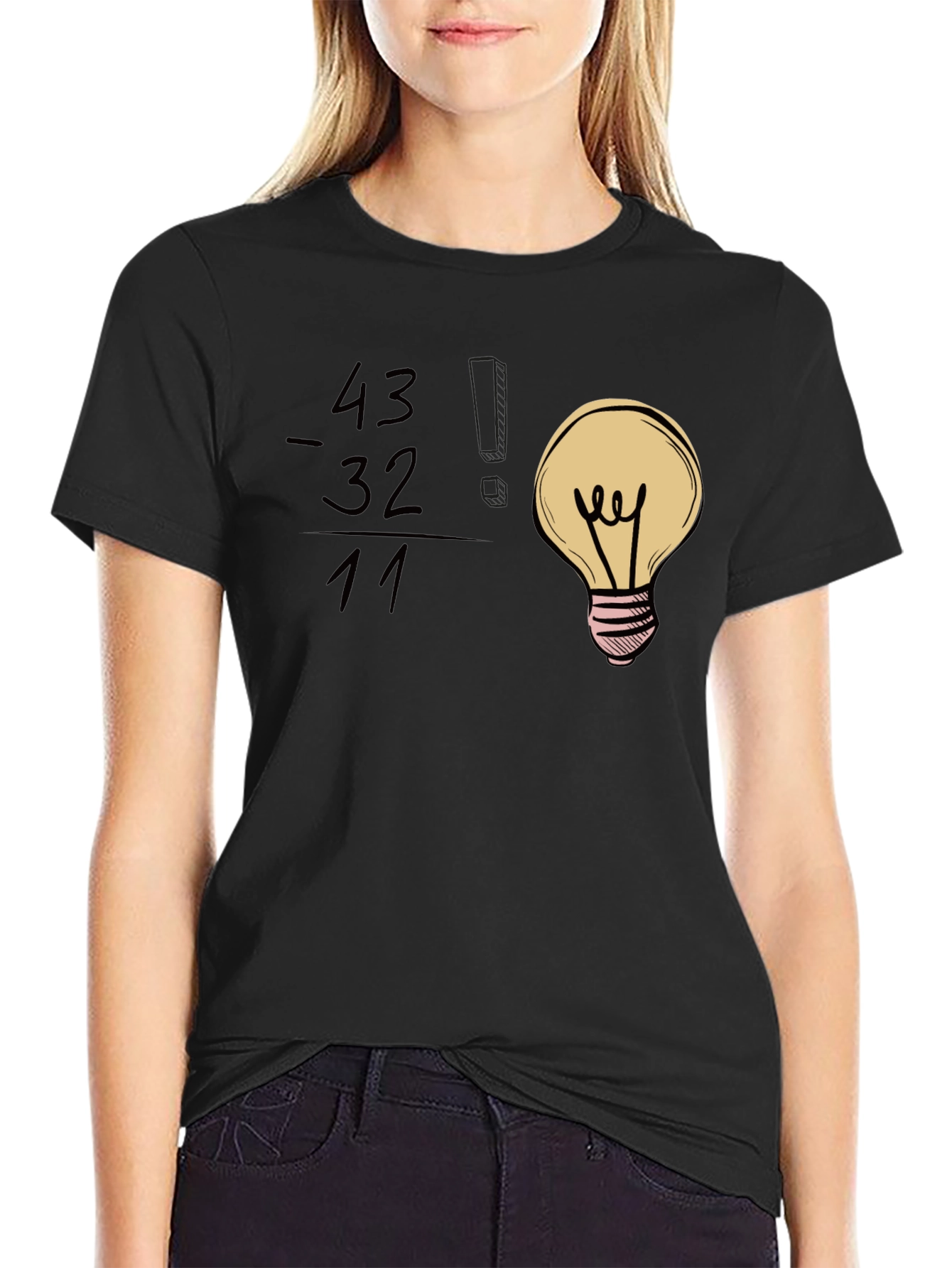 Math Idea T-Shirt - The Solution is Clear!