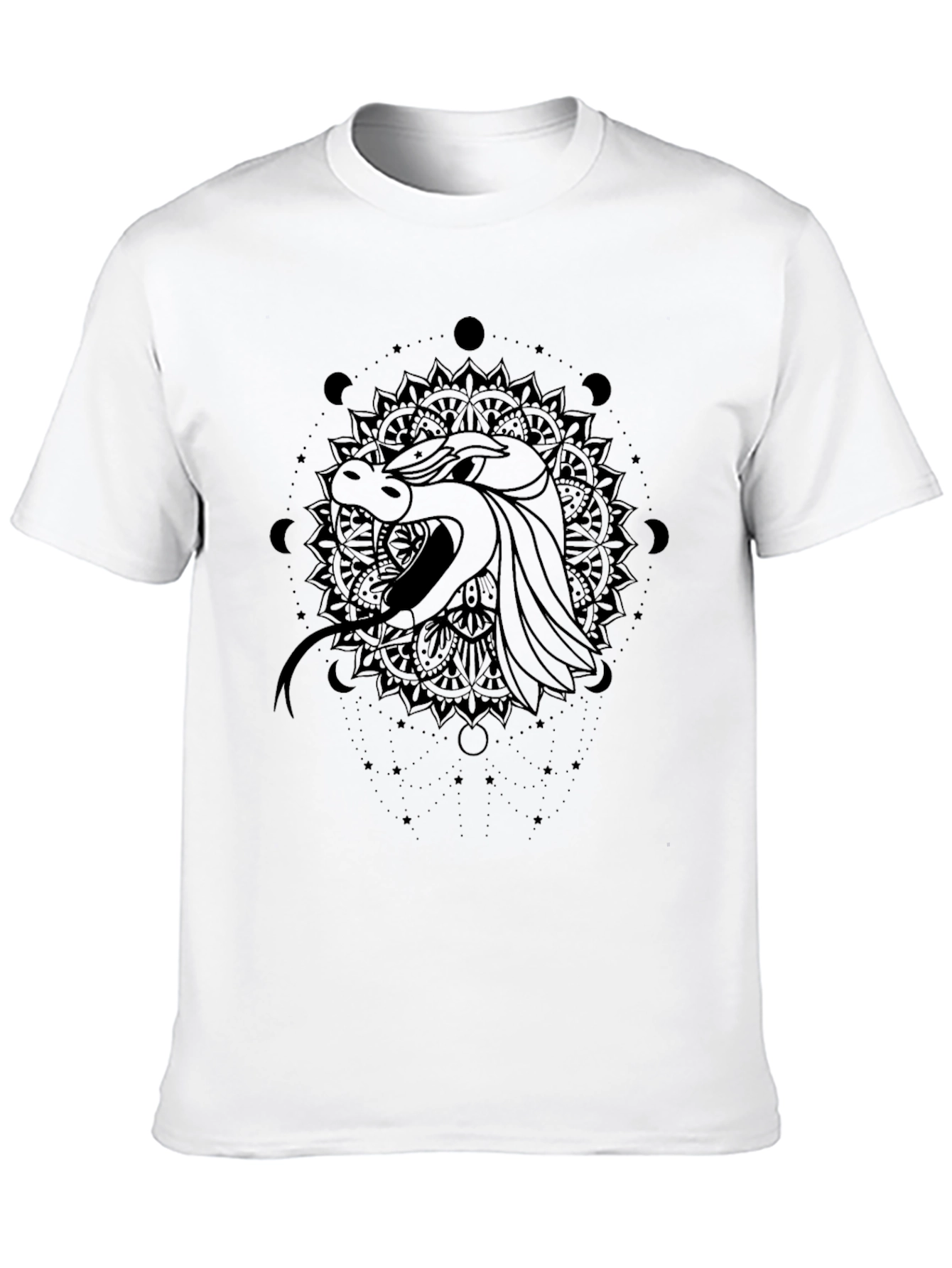 Dragon Mandala Graphic Tee