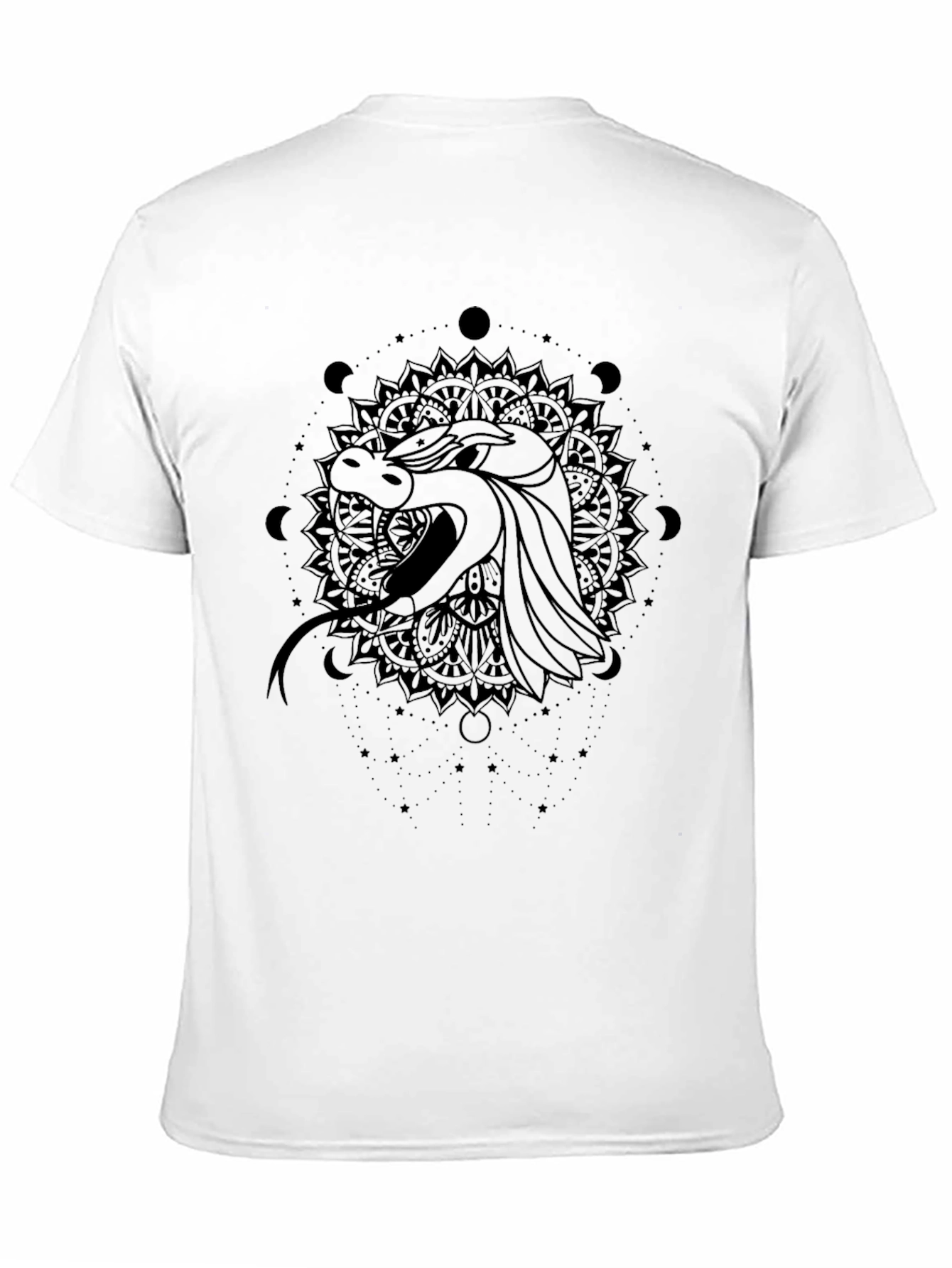 Dragon Mandala Graphic Tee