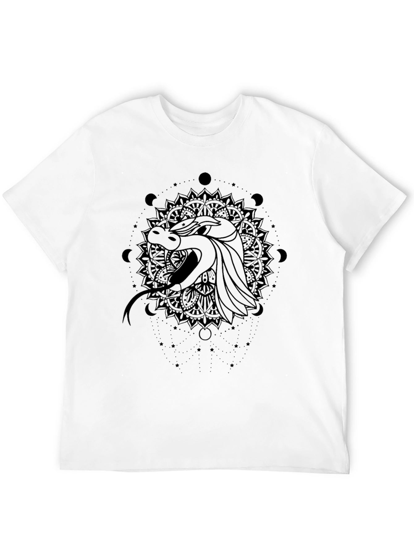 Dragon Mandala Graphic Tee