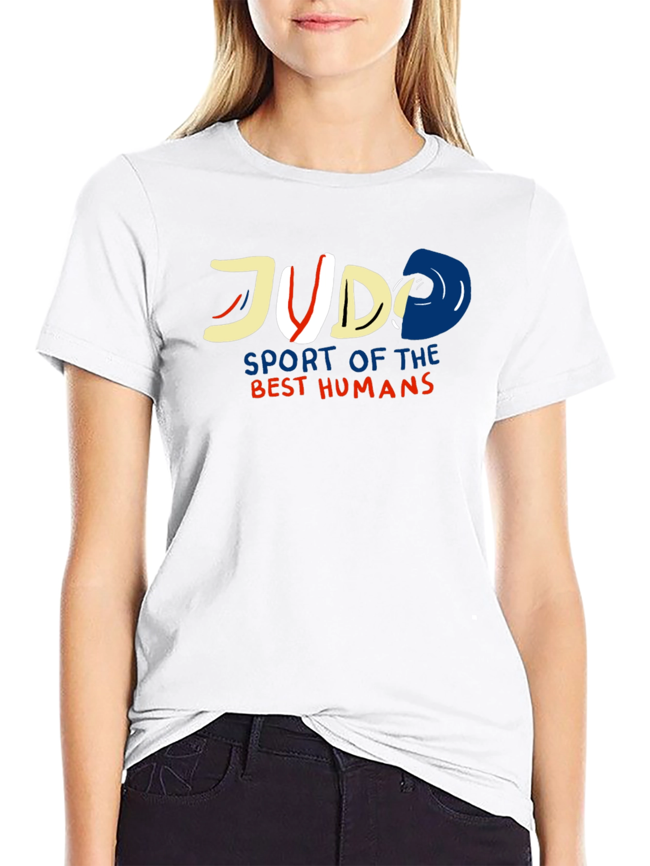 Judo Sport of the Best Humans Black T-Shirt
