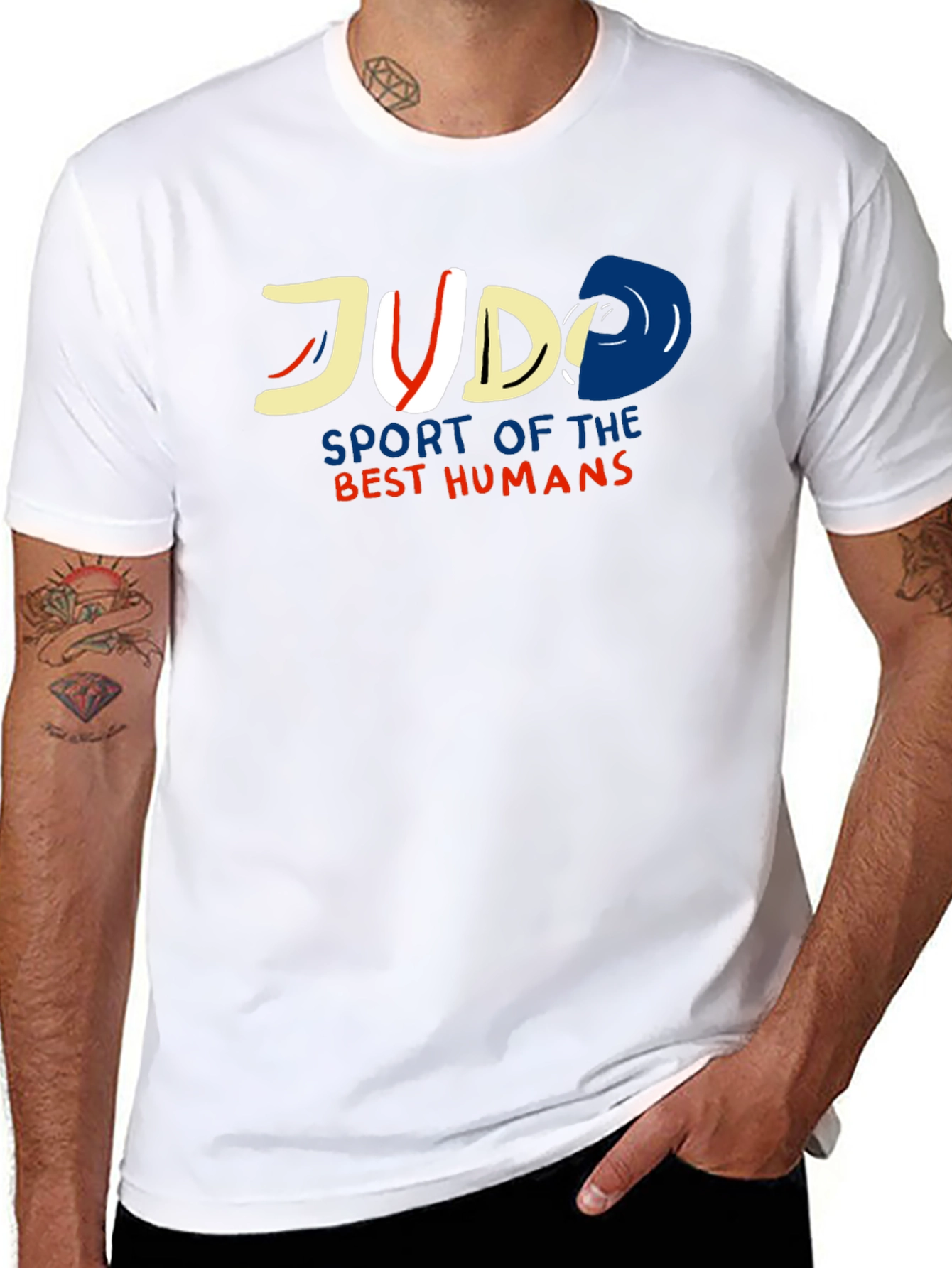 Judo Sport of the Best Humans Black T-Shirt